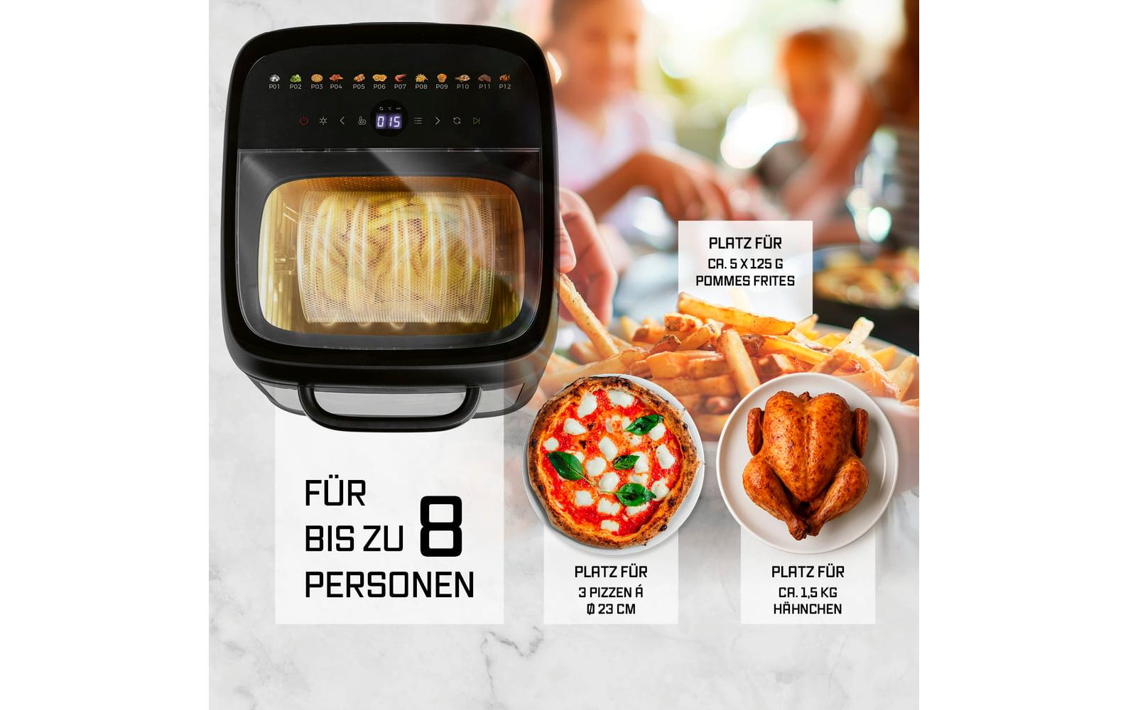 GOURMETmaxx Heissluftofen 12.5 l