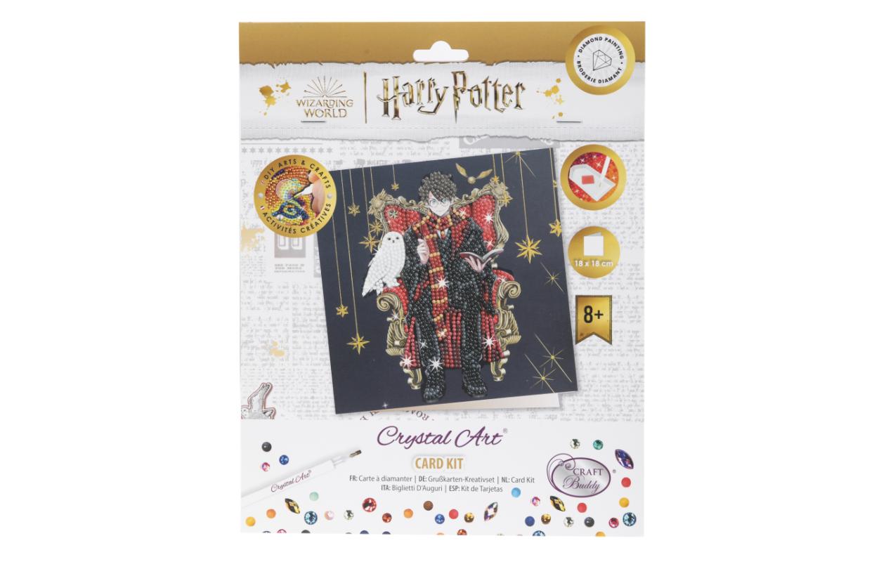 CRAFT Buddy Bastelset Crystal Art Card Harry & Hedwig CRAFT Buddy Bastelset Crystal Art Card Harry & Hedwig
