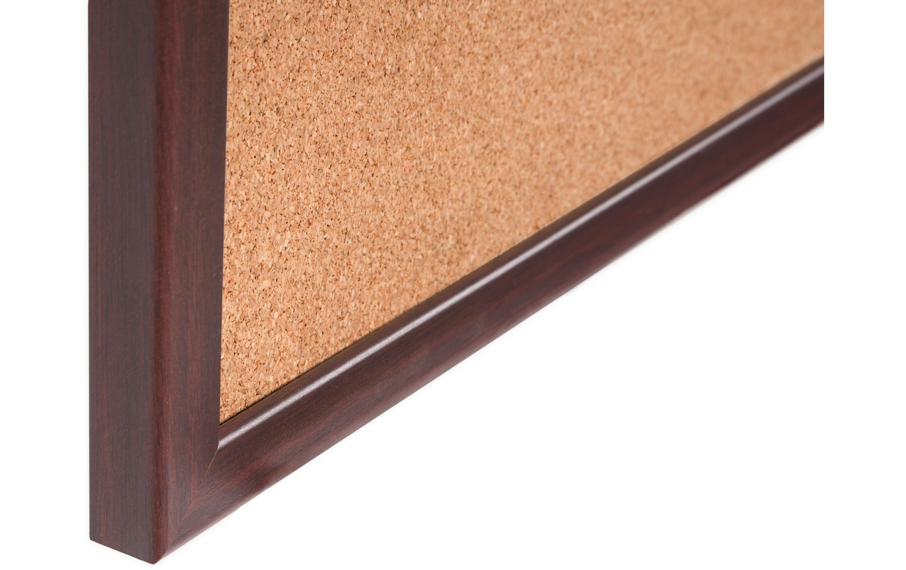 Bi-Office Pinnwand Kork Earth-it 90 x 60 cm, Braun