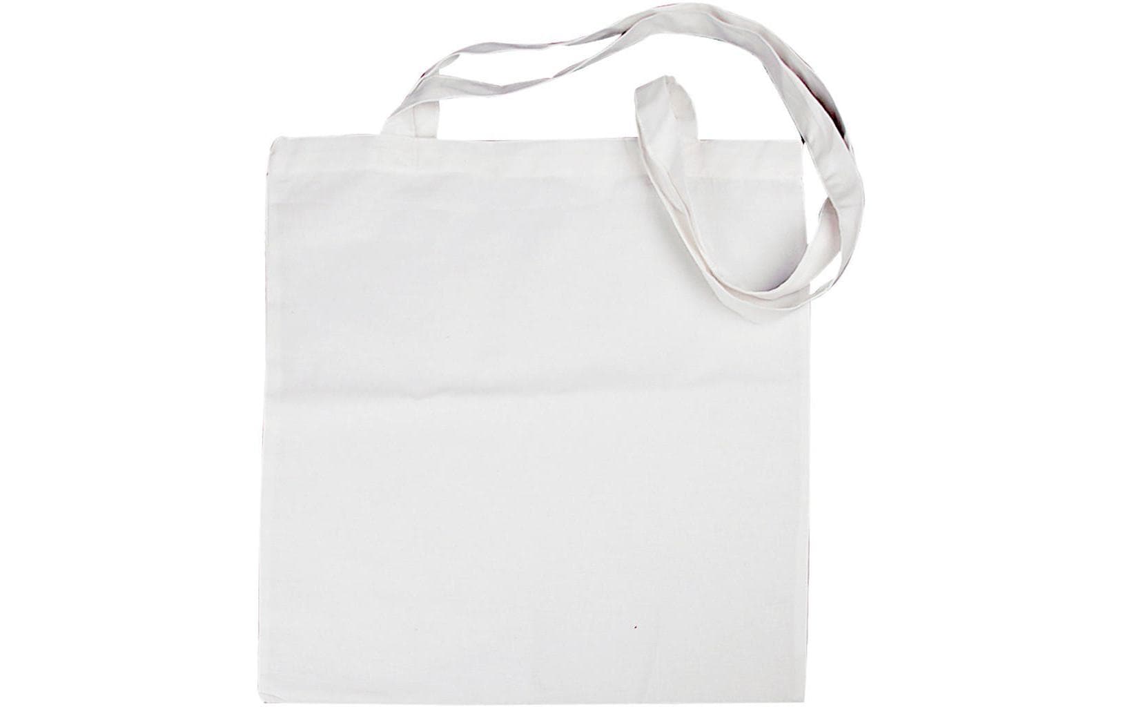 Creativ Company Stofftasche 38 x 42 cm Baumwolle, Weiss Creativ Company Stofftasche 38 x 42 cm Baumwolle, Weiss