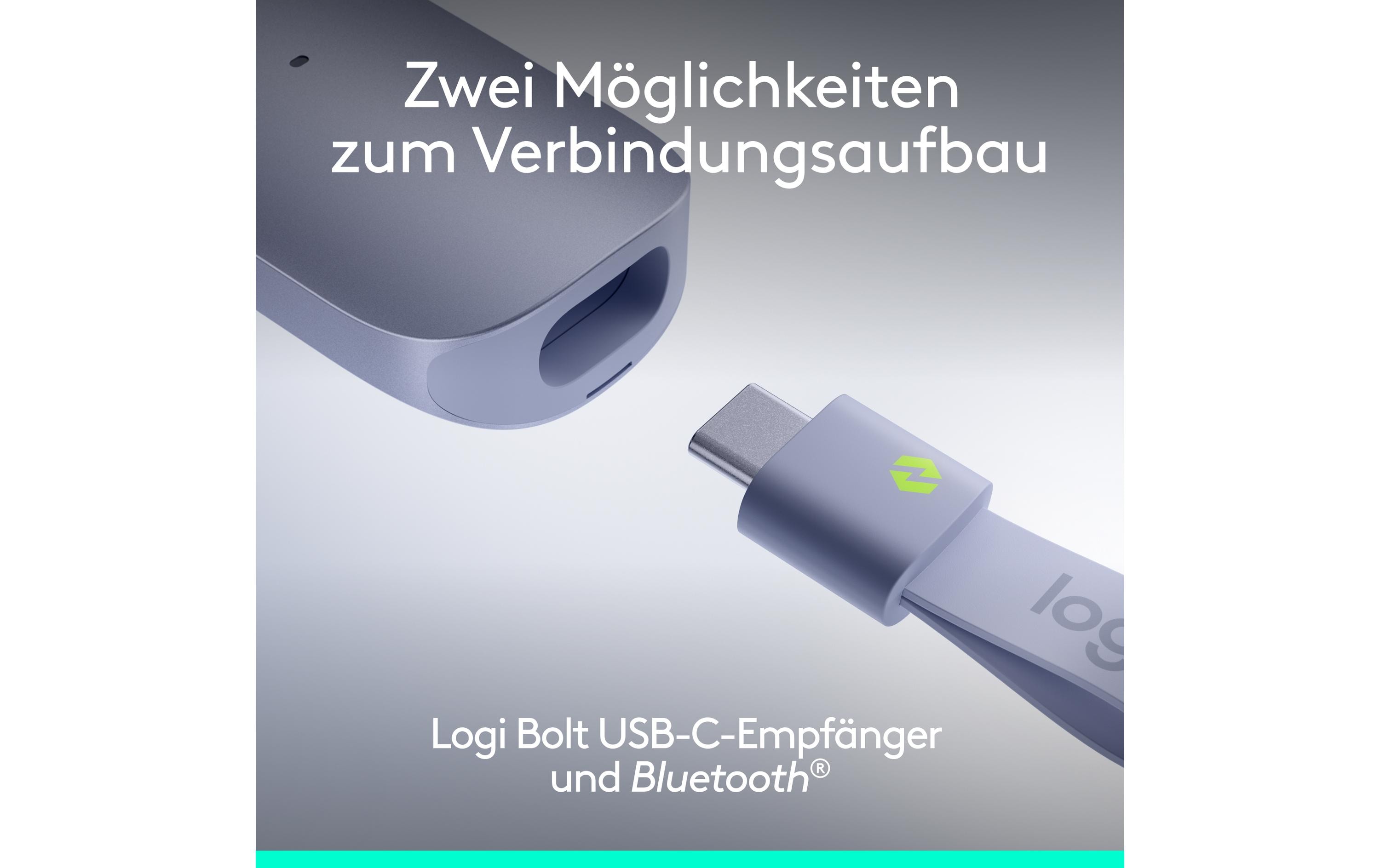 Logitech Presenter Spotlight 2 Helles Flieder