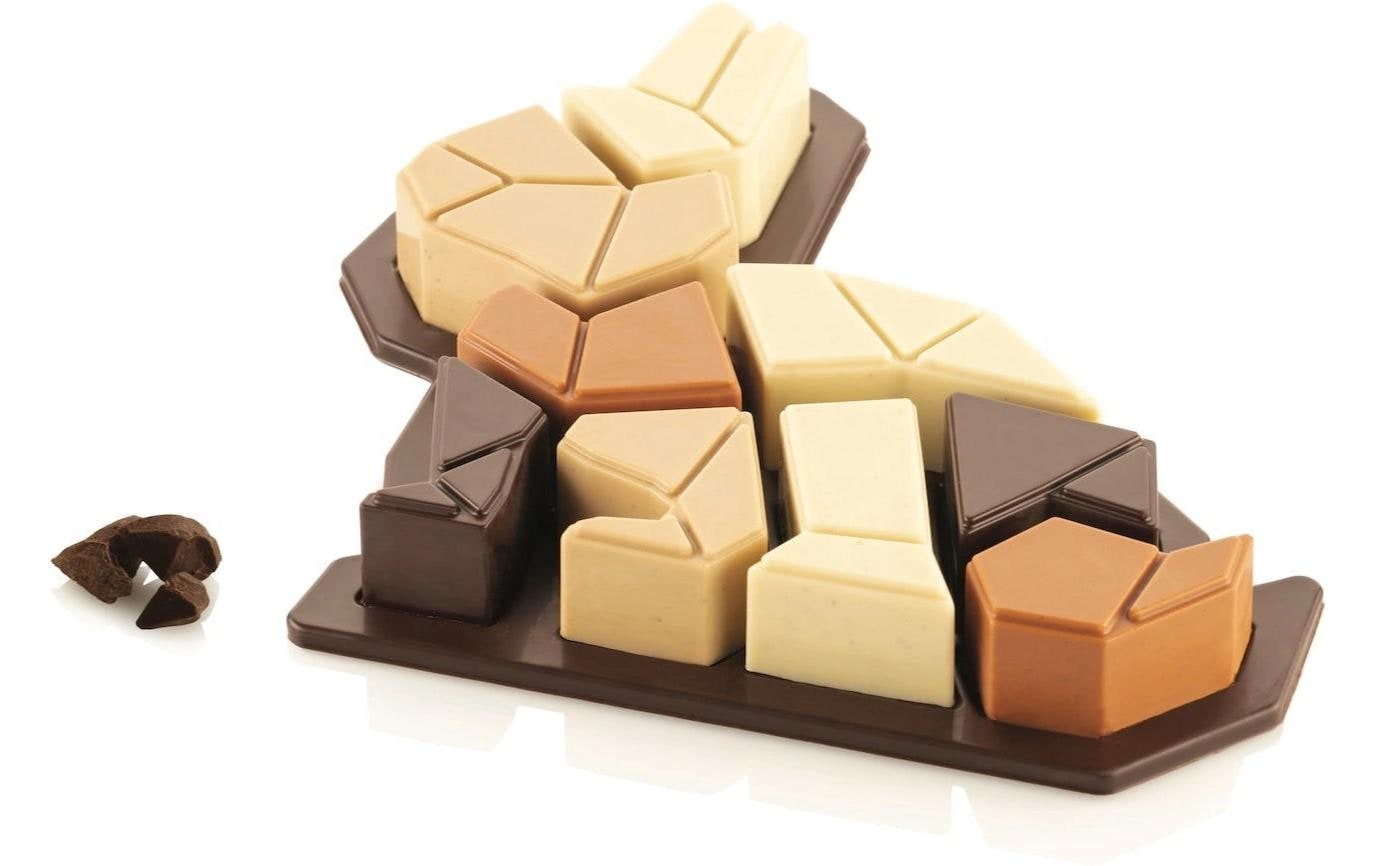 Silikomart Silikonform Hase Puzzle 6 Stück