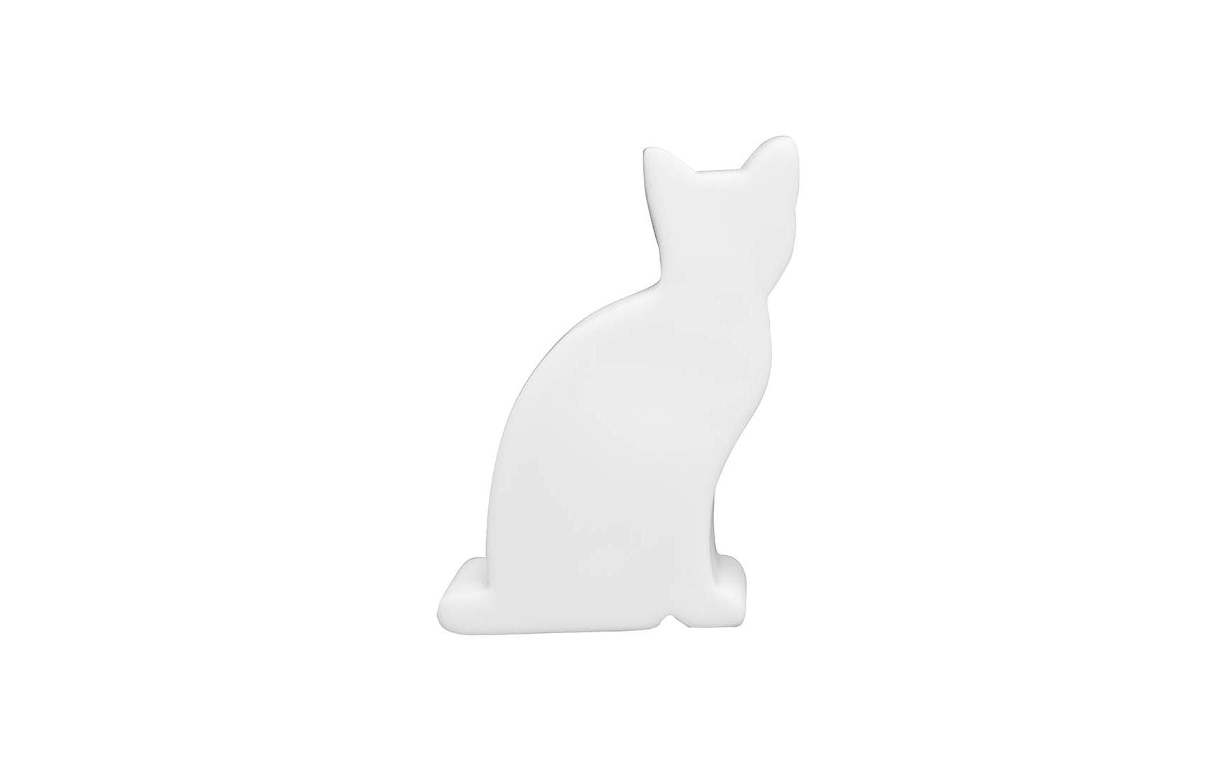 8 Seasons Design Motivlicht Shining Cat Micro, Weiss