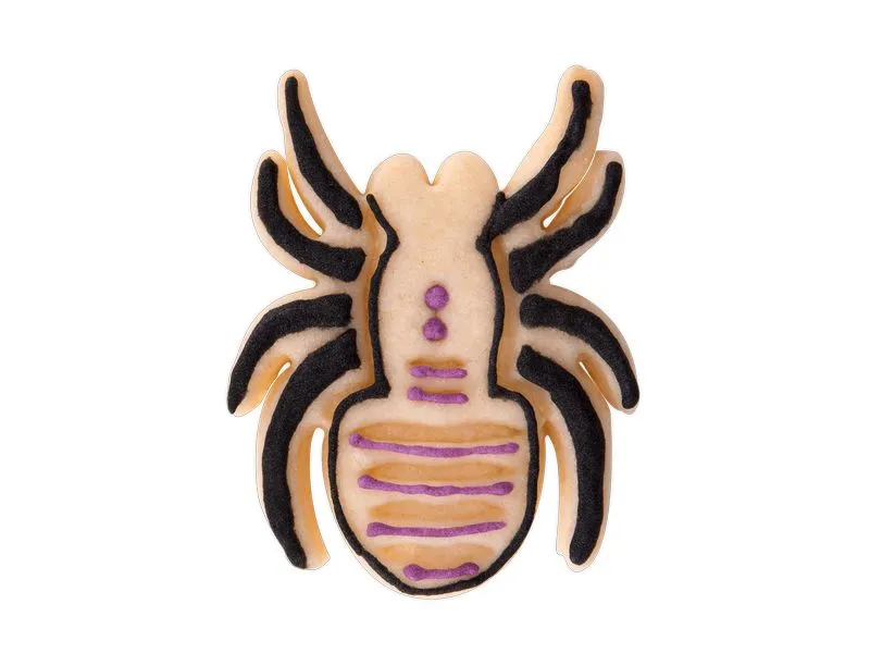 Städter Präge-Ausstecher Spinne 4.3 x 7 cm, Lila