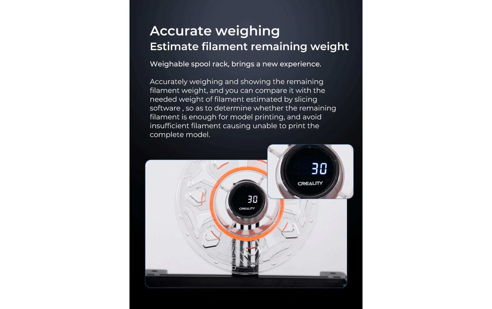 Creality Filament Waage Spool Rack