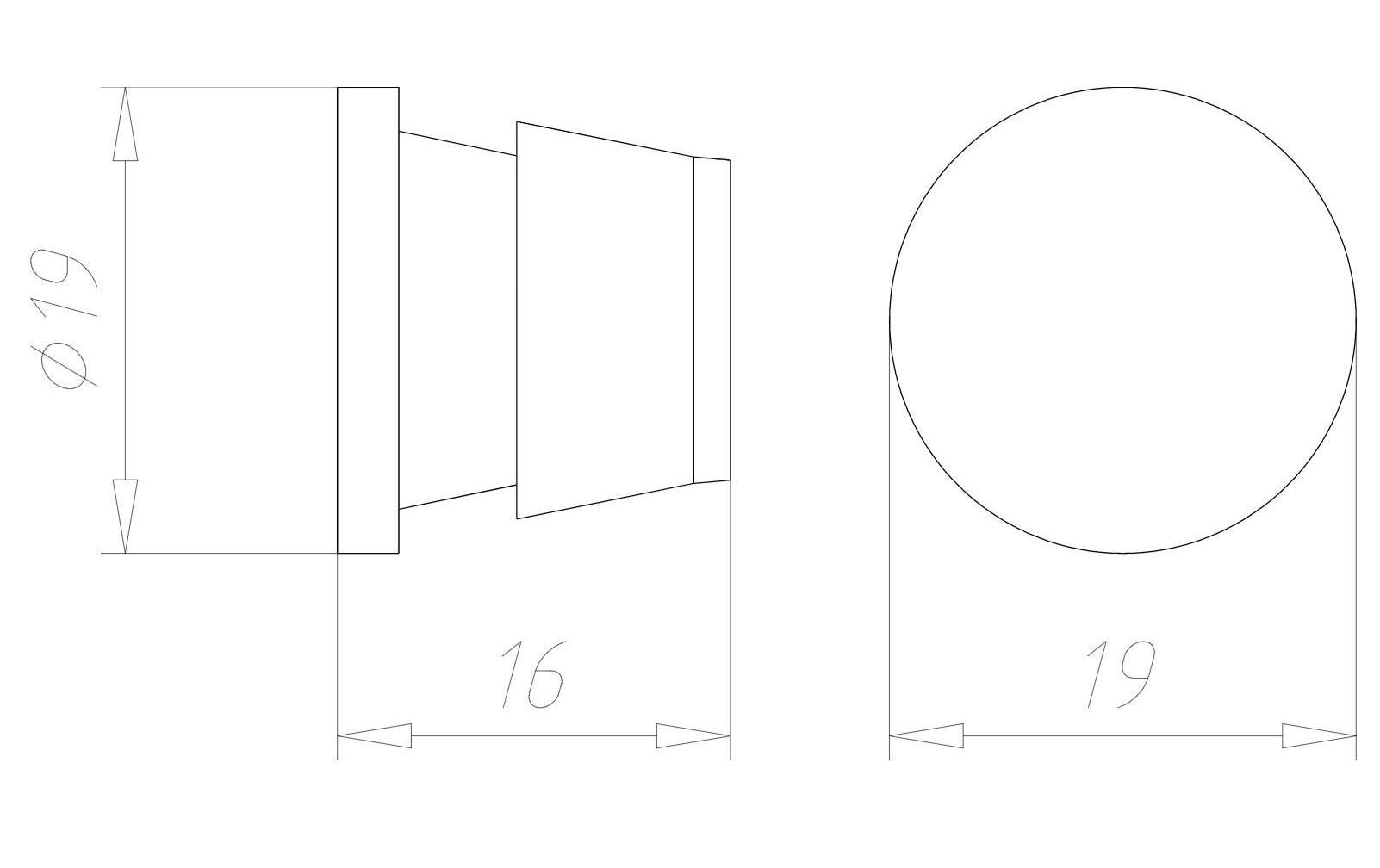AGRO Dichtstopfen M20