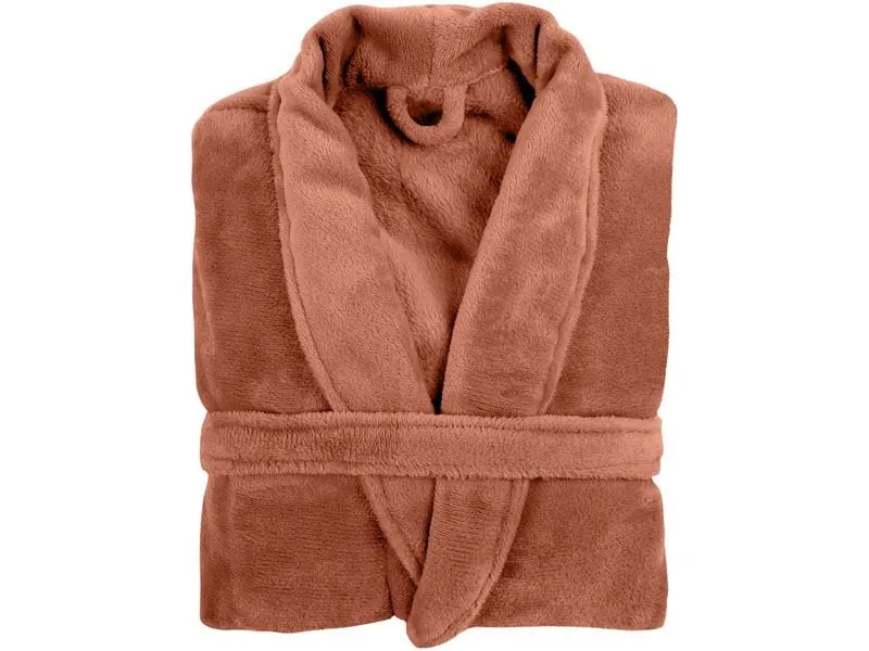 Tiseco Bademantel Cosy L/XL, Braun Tiseco Bademantel Cosy L/XL, Braun