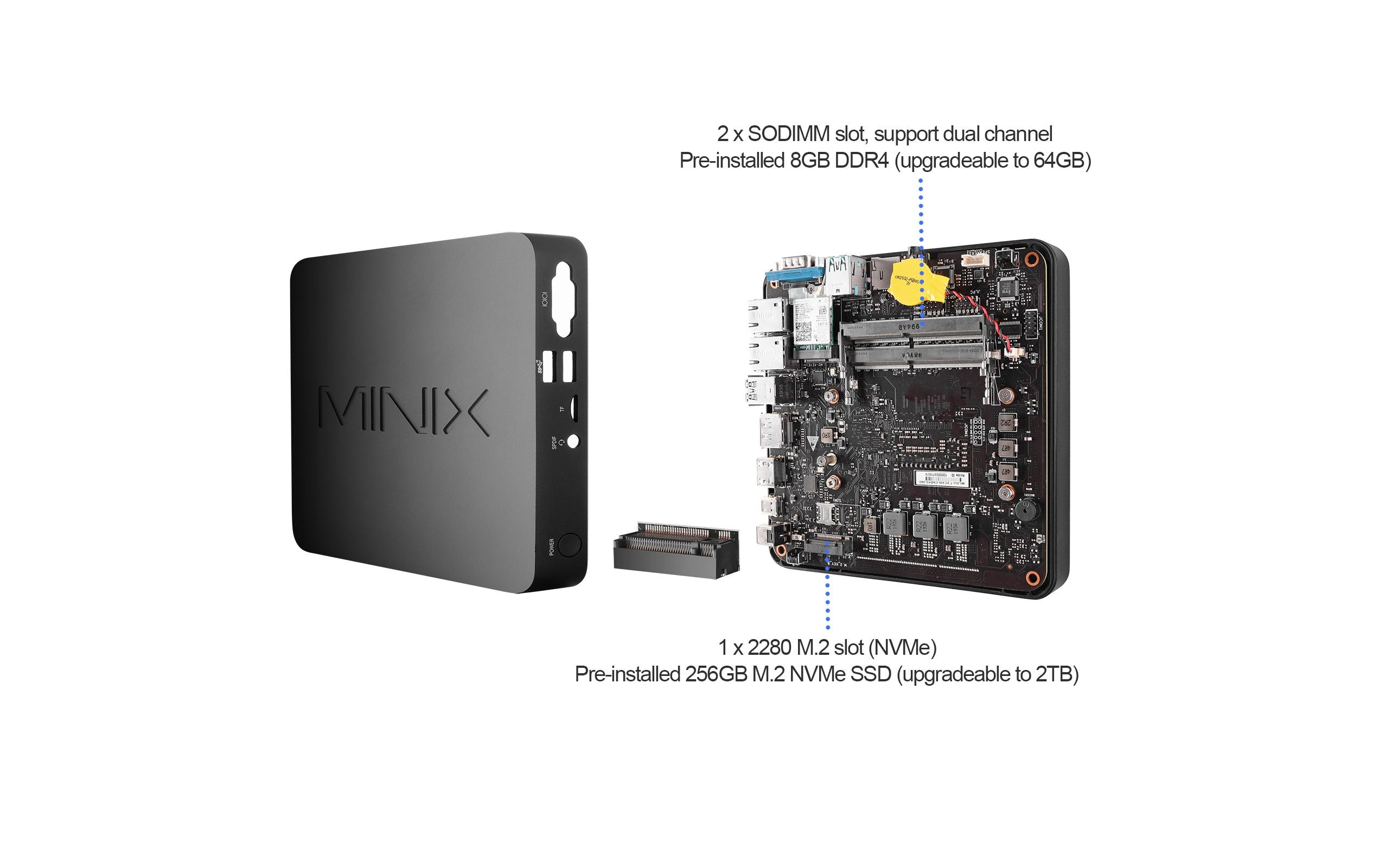 Minix NGC-5 Mini PC, Windows 10 Pro