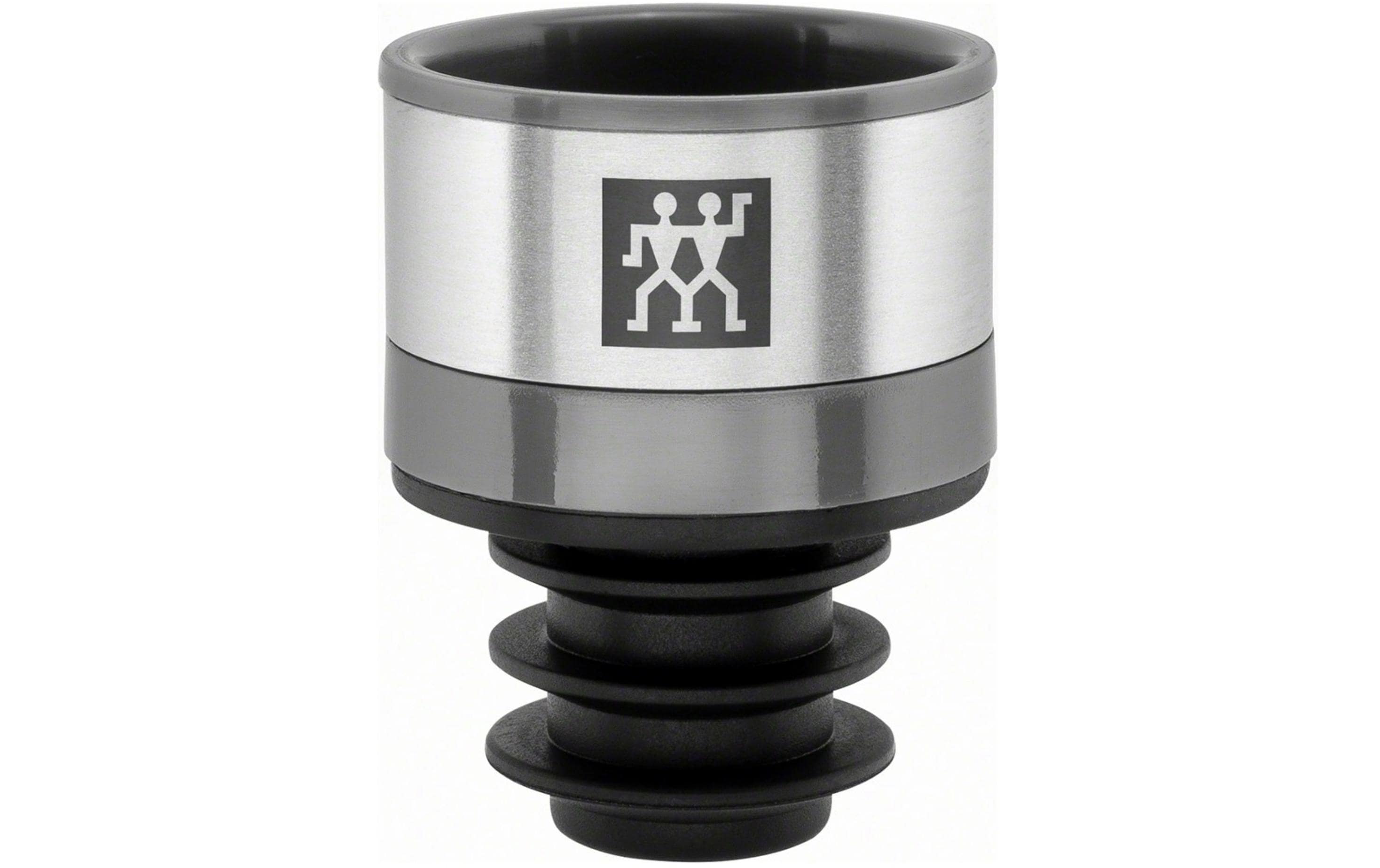 Zwilling Weinflaschenverschluss Vakuum 3 x 3 x 4 cm, Grau