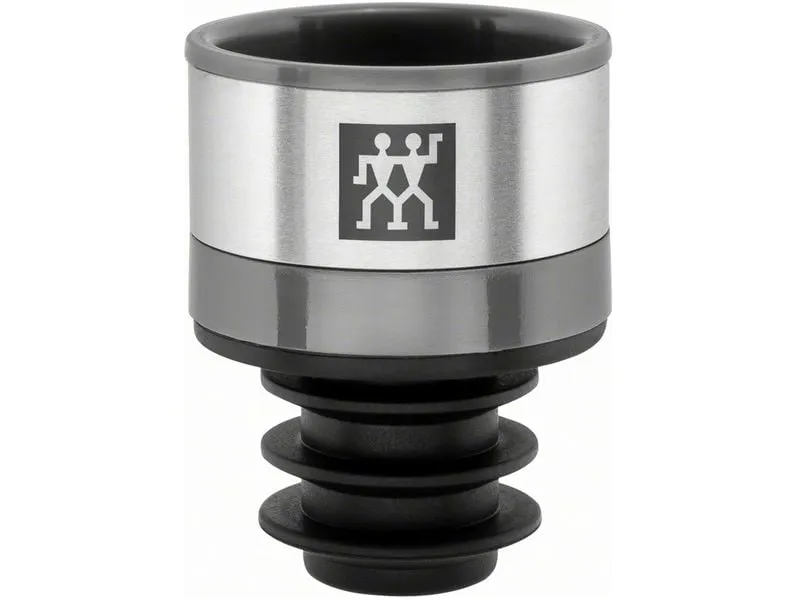 Zwilling Weinflaschenverschluss Vakuum 3 x 3 x 4 cm, Grau Zwilling Weinflaschenverschluss Vakuum 3 x 3 x 4 cm, Grau
