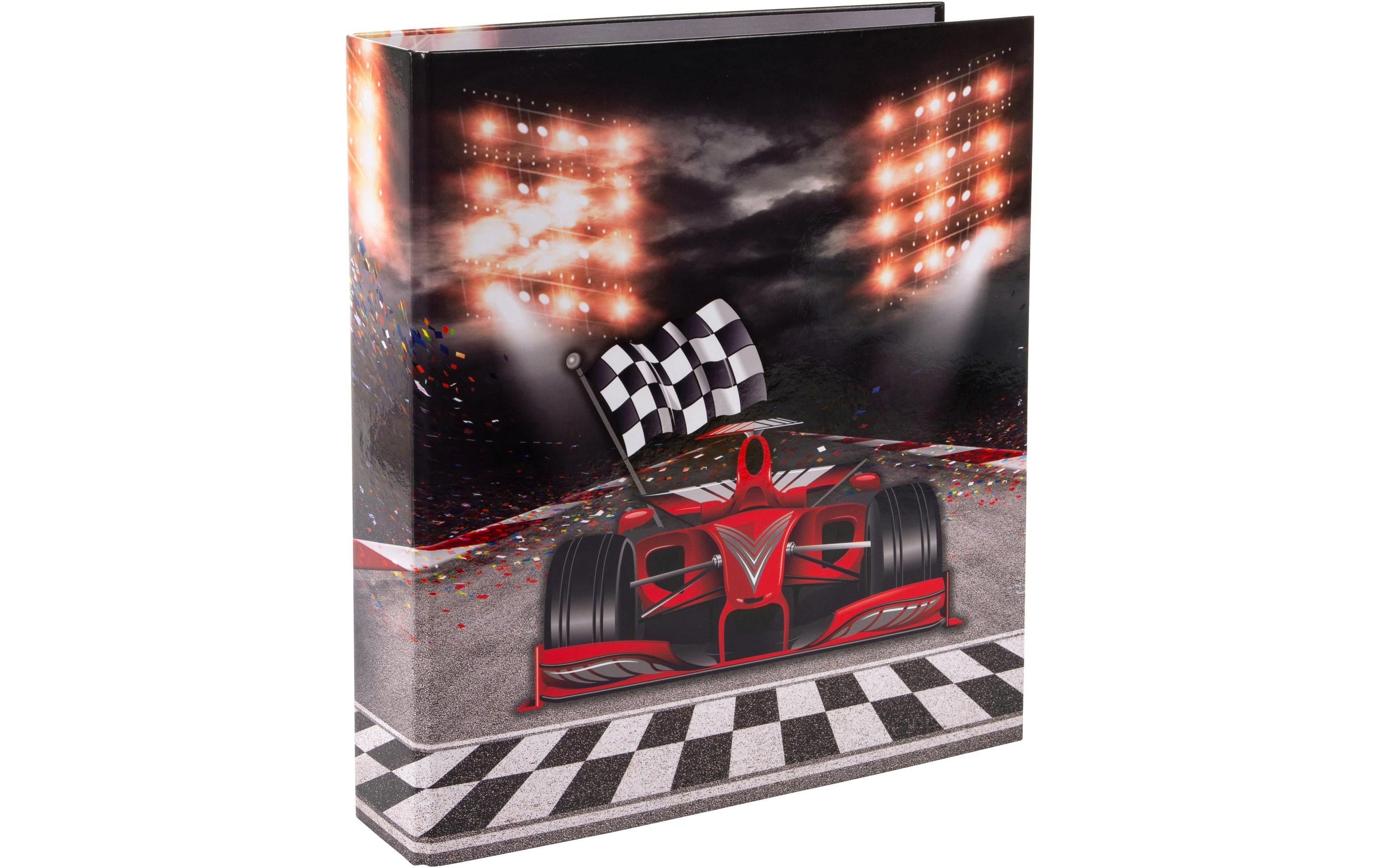 Goldbuch Ordner Racing Champion 8 cm, Rot/Schwarz