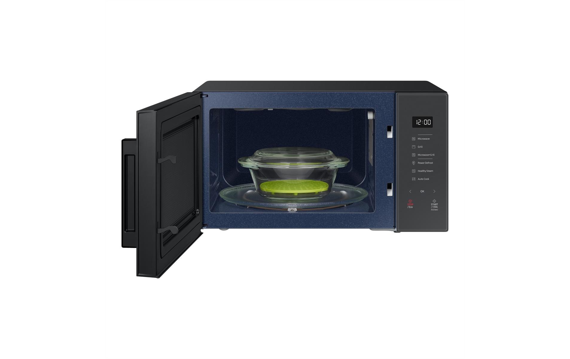 Samsung Mikrowelle mit Grill Bespoke Schwarz