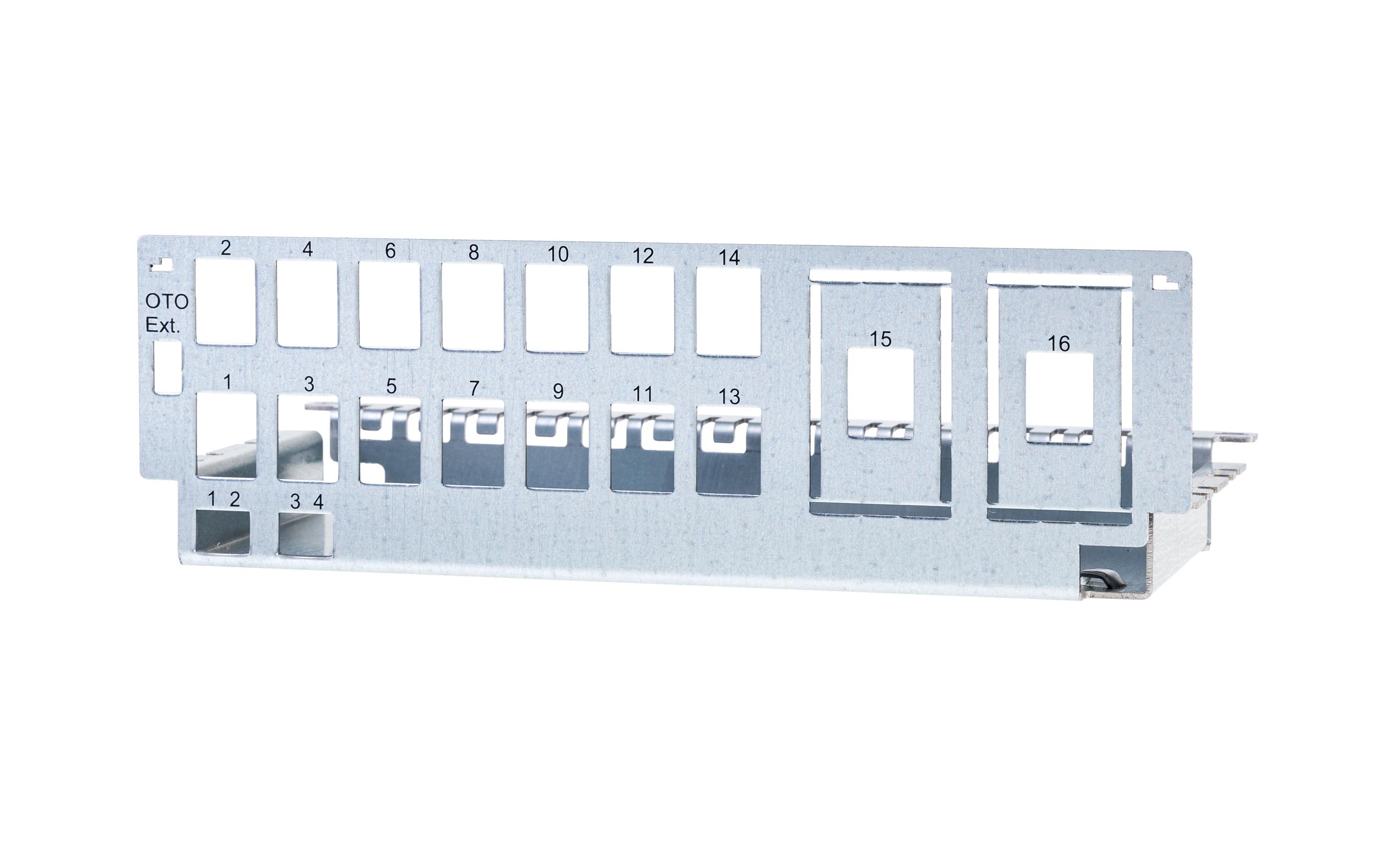 CeCoNet Patchpanel Cecoflex 9.7 ohne Deckel, leer