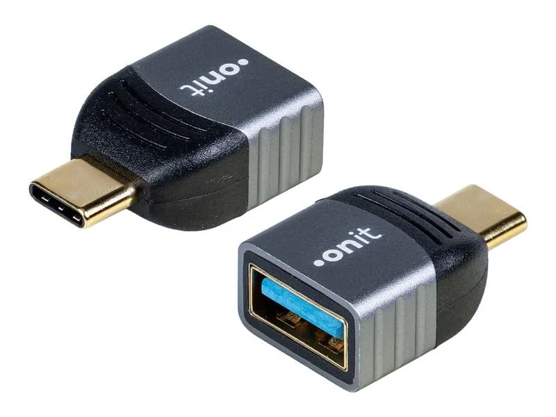onit USB 3.1 Adapter USB-C Stecker - USB-A Buchse, 1 Stück onit USB 3.1 Adapter USB-C Stecker - USB-A Buchse, 1 Stück