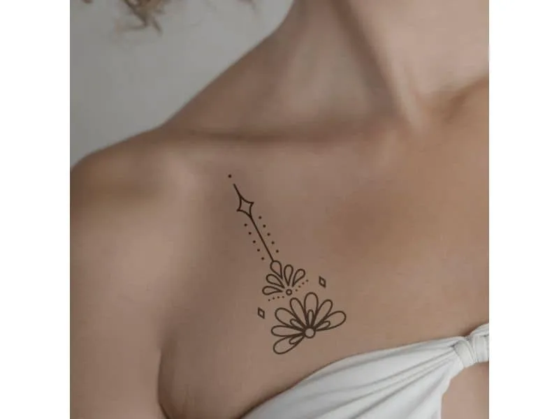 minink Tattoo Mandala mit Lotusblumen Grösse: L (4.4 cm x 10.1 cm) minink Tattoo Mandala mit Lotusblumen Grösse: L (4.4 cm x 10.1 cm)