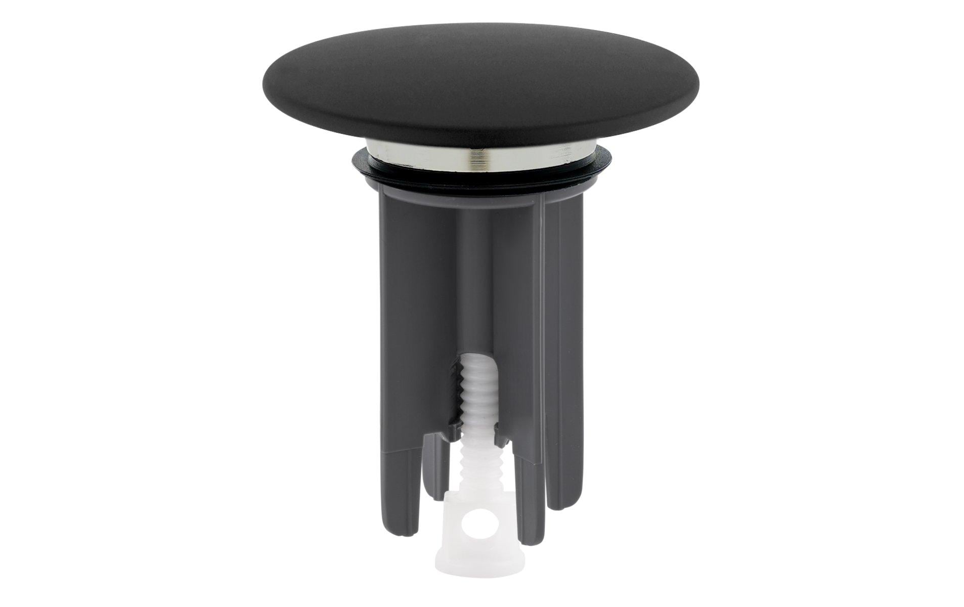 Mateu Waschbeckenstöpsel Snap Ø 63 mm, Schwarz Mateu Waschbeckenstöpsel Snap Ø 63 mm, Schwarz