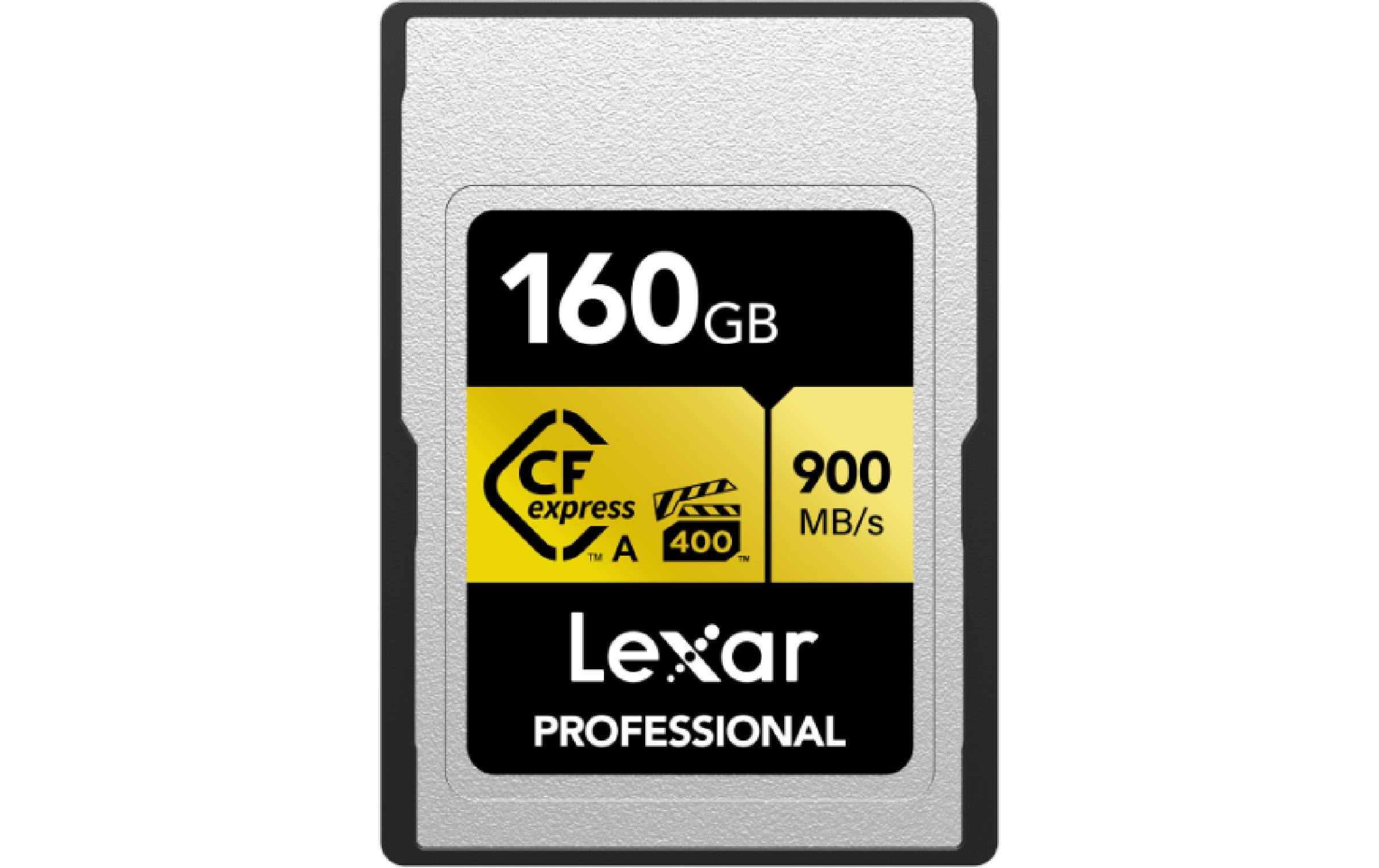 Lexar CF-Karte Professional Type A GOLD Series 160 GB