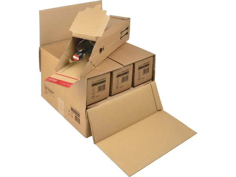 Antalis Flaschenversandkarton 375 x 365 x 250 mm Braun Antalis Flaschenversandkarton 375 x 365 x 250 mm Braun