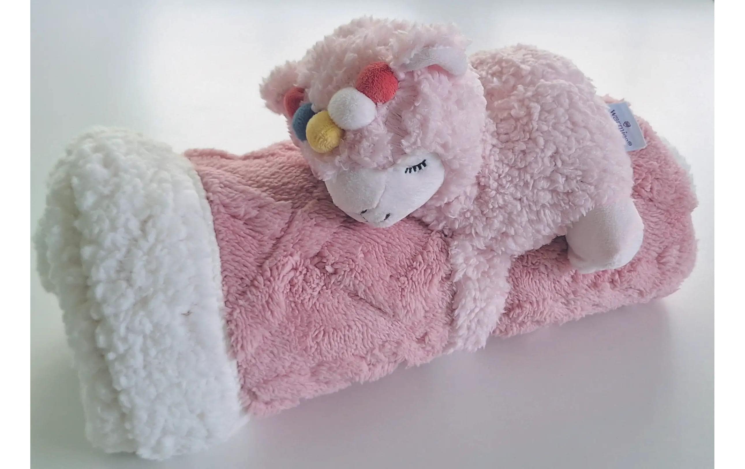 Warmies Combo Warmies & Kuscheldecke Lama