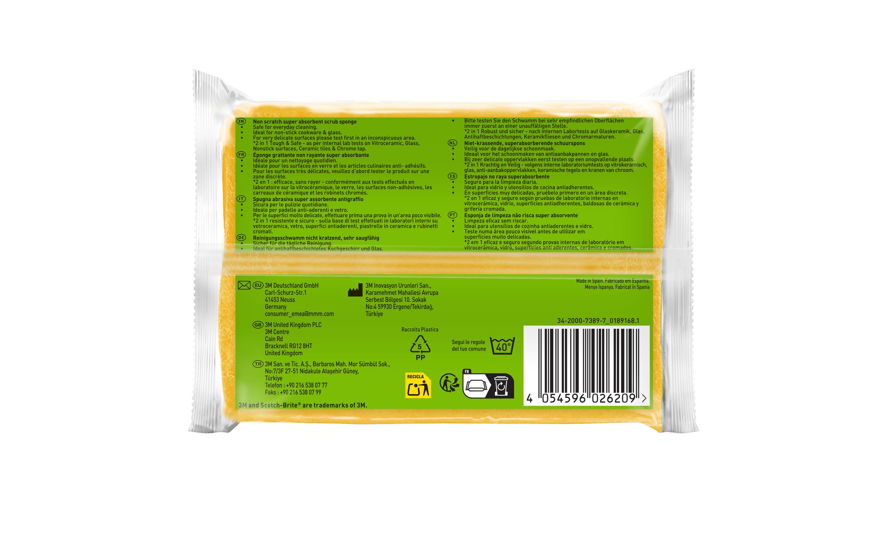 Scotch-Brite Schwamm Delicate 4 Stück