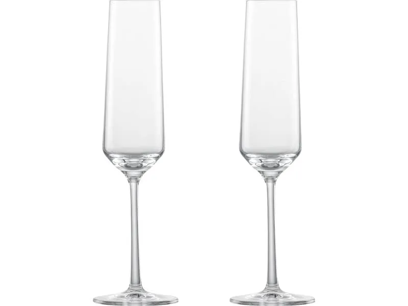 Schott Zwiesel Sektglas Pure 215 ml, 2 Stück, Transparent Schott Zwiesel Sektglas Pure 215 ml, 2 Stück, Transparent