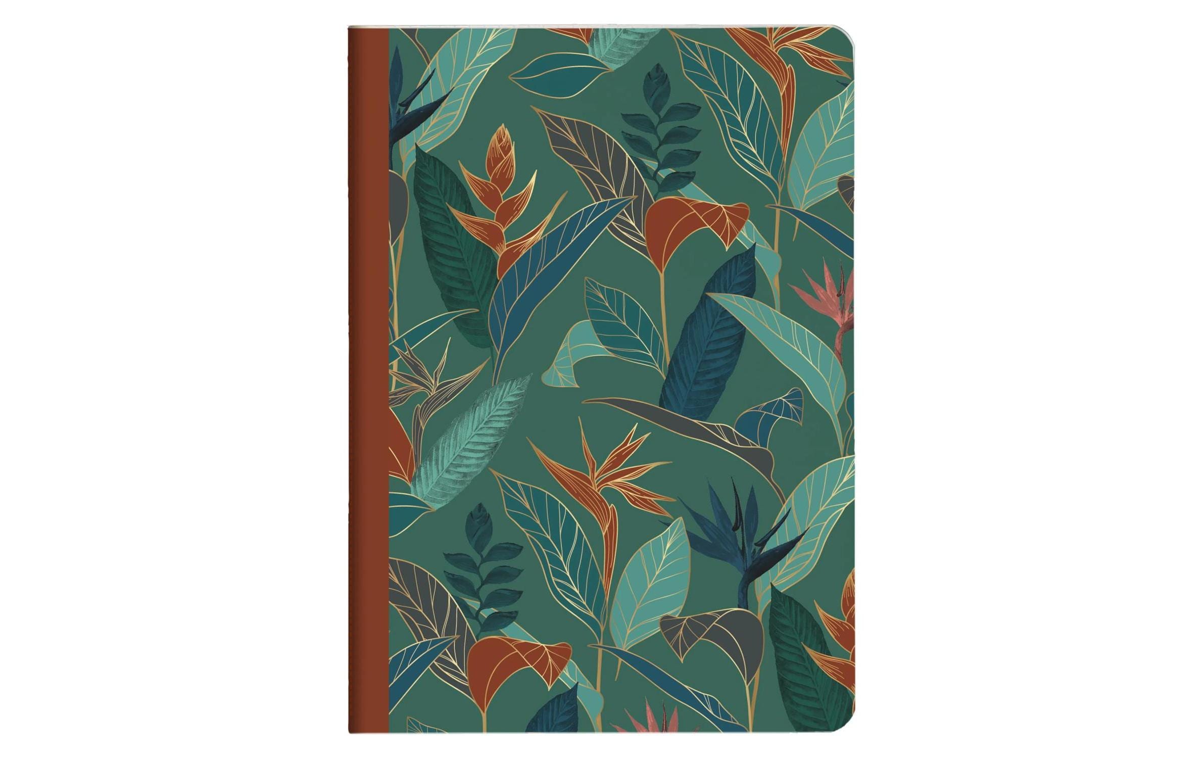 Clairefontaine Notizheft Gaia assortiert, A5, Liniert, Blau