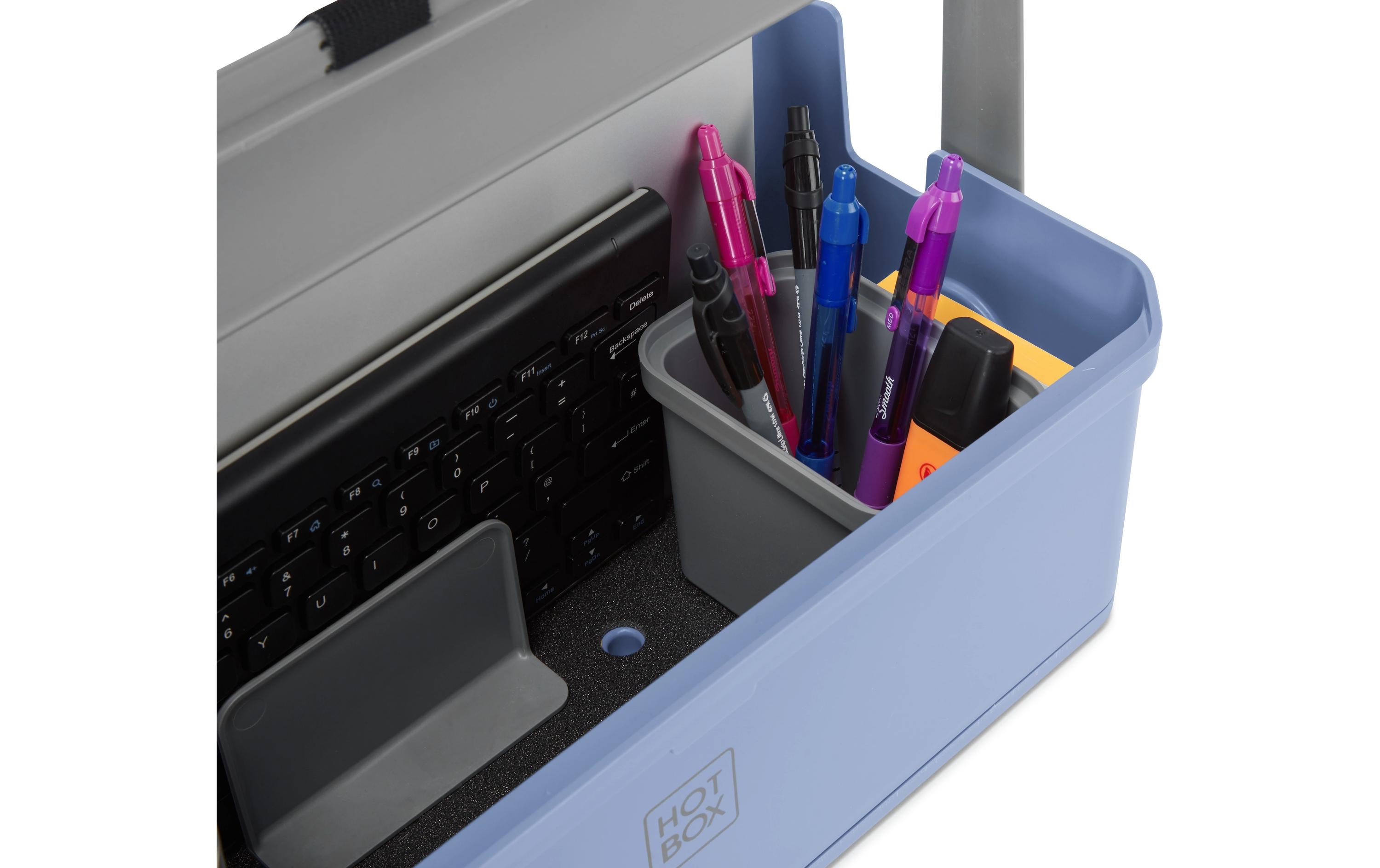Hotbox Schreibtisch Organizer Hotbox 4 Blau