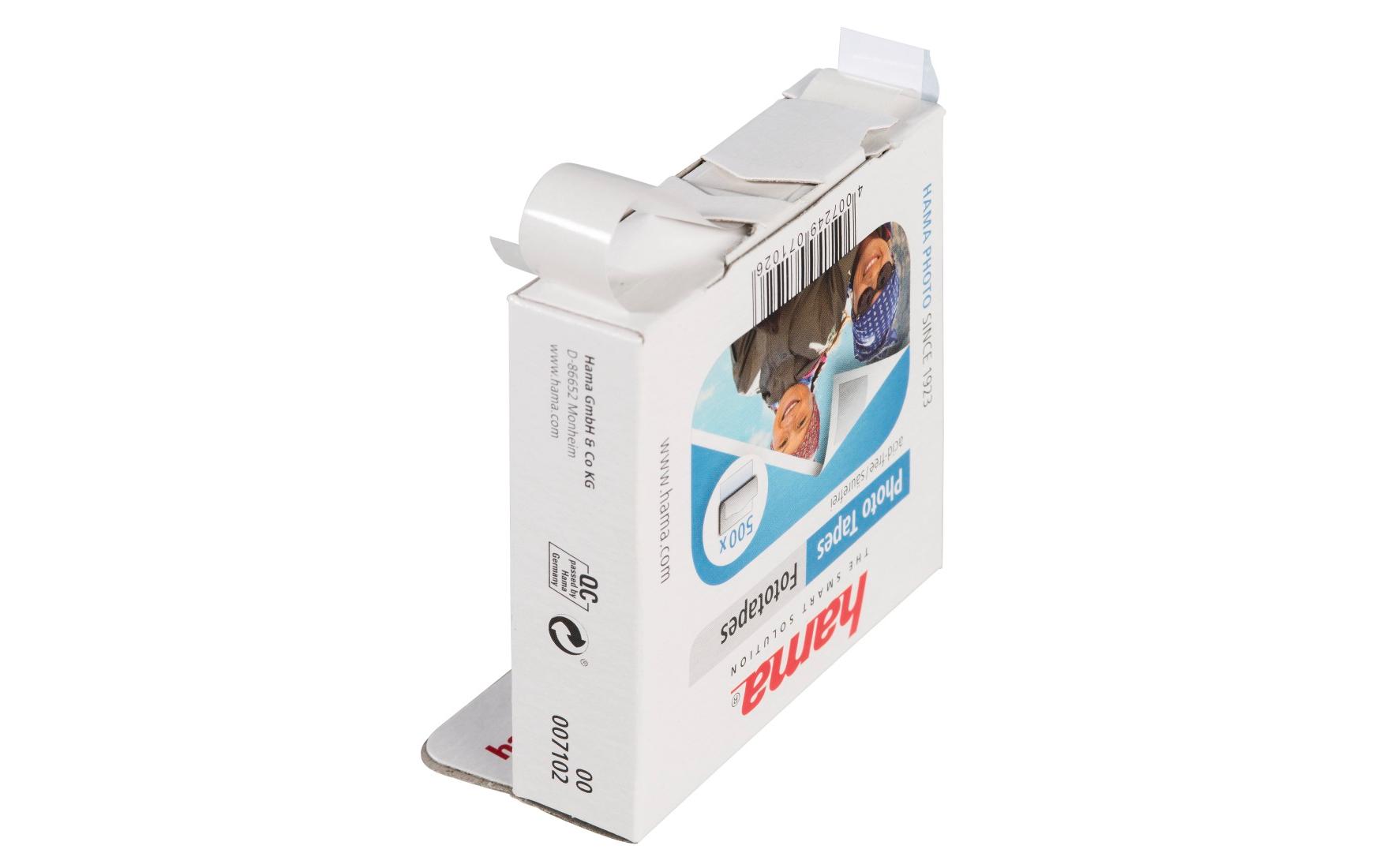 Hama Fotokleber Fototape Spender 1 Rolle à 500 Stück