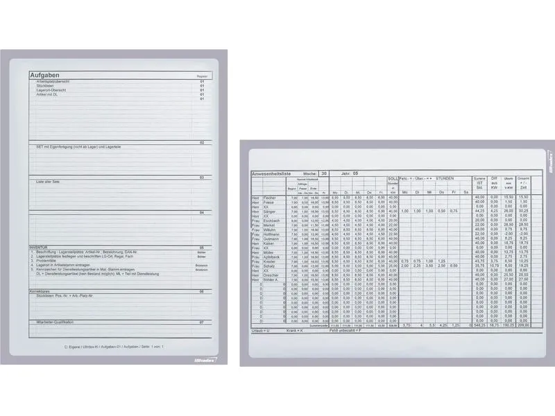 Büromaterial Präsentationsrahmen Ultradex A4, 5 Stück Büromaterial Präsentationsrahmen Ultradex A4, 5 Stück