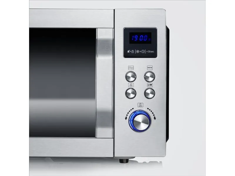 Severin Mikrowelle mit Grill MW7777 Silber Severin Mikrowelle mit Grill MW7777 Silber