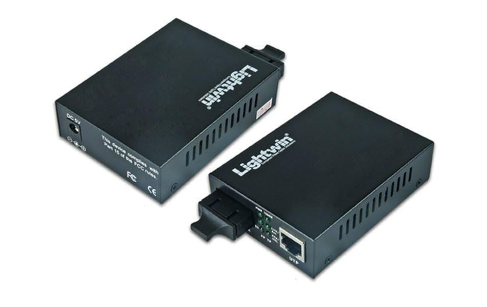 Lightwin Medienkonverter LWC 10/100 MM SC