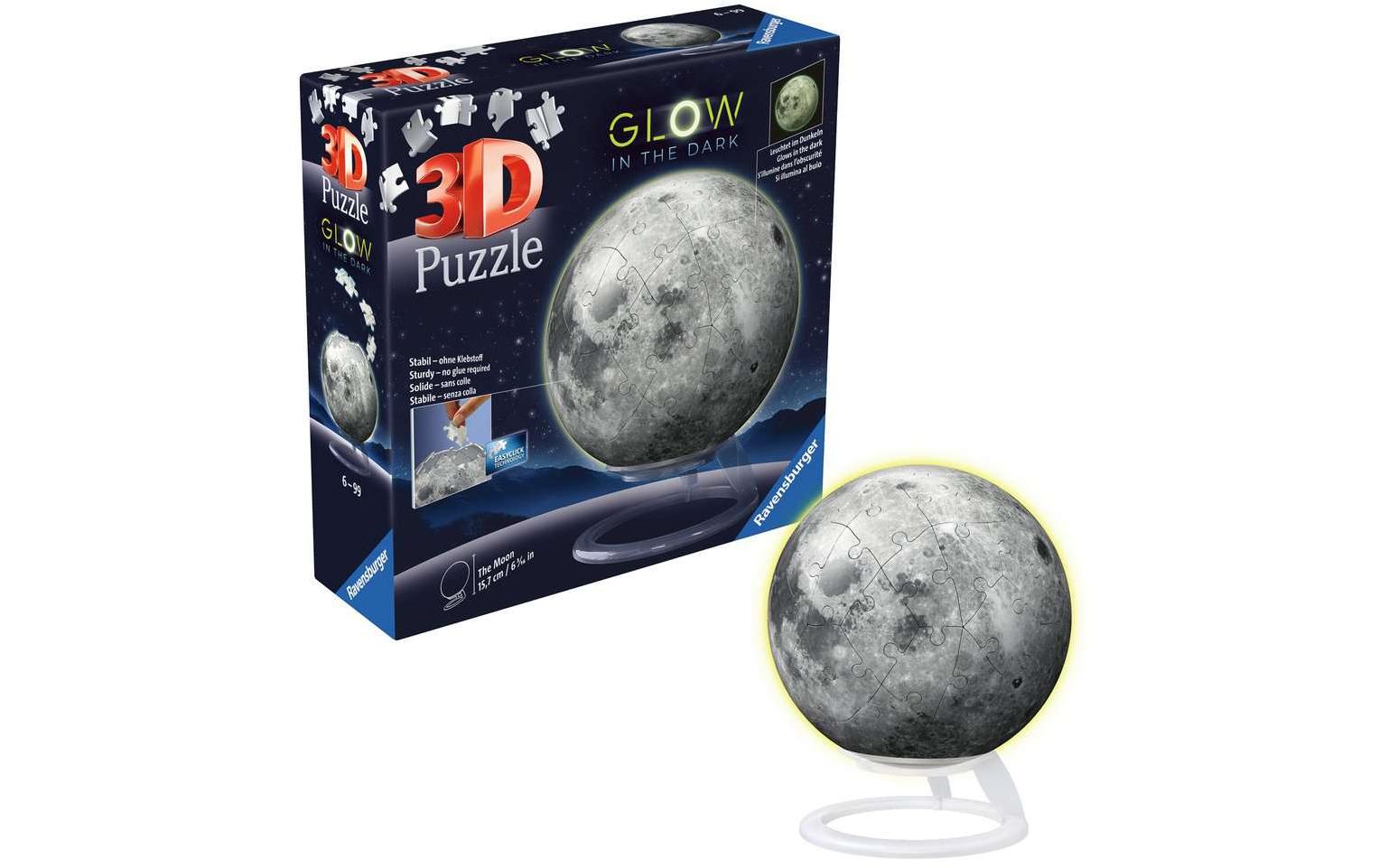 Ravensburger 3D Puzzle Ball: Der Mond