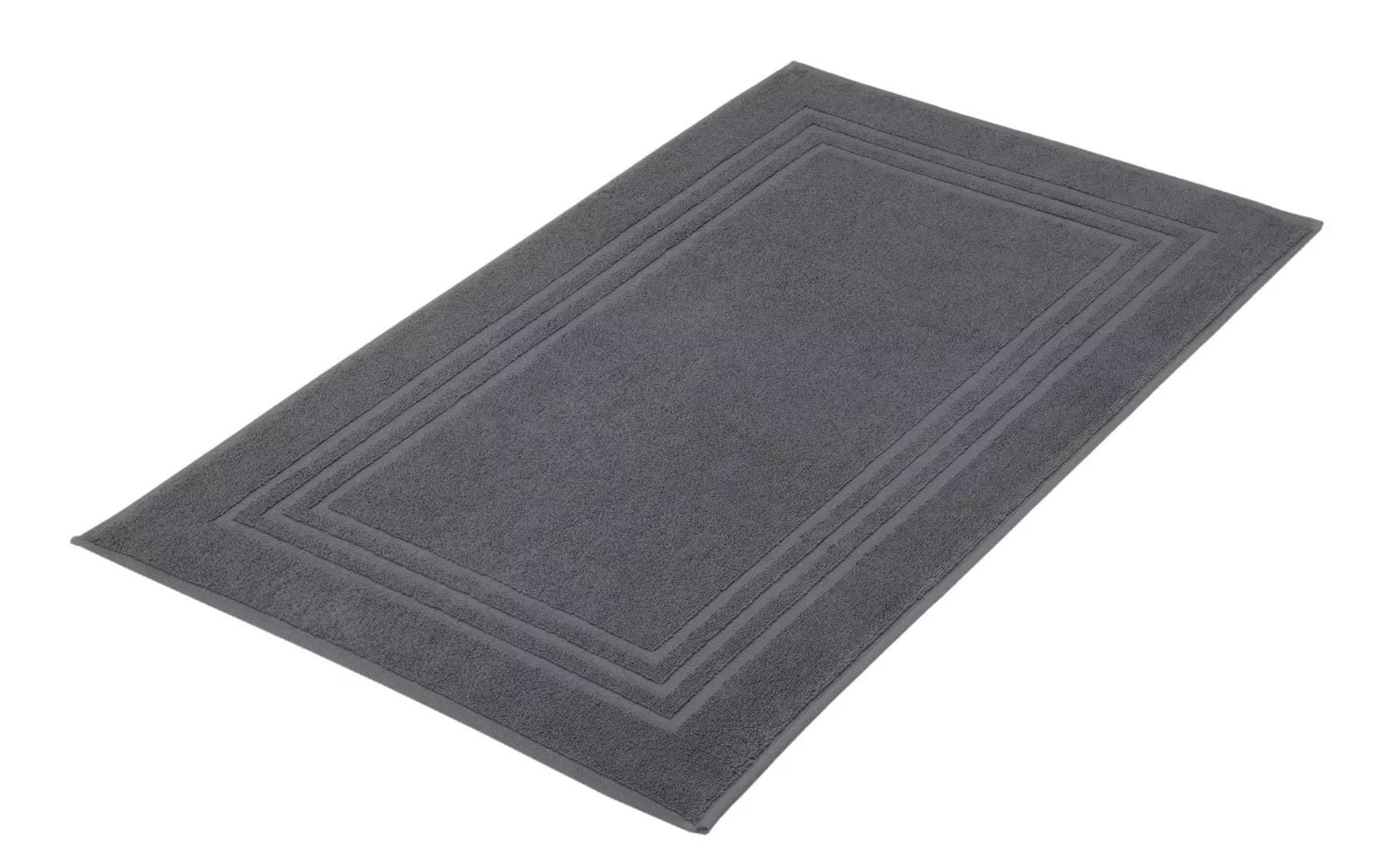 Kleine Wolke Badteppich Lodge 50 x 80 cm, Grau