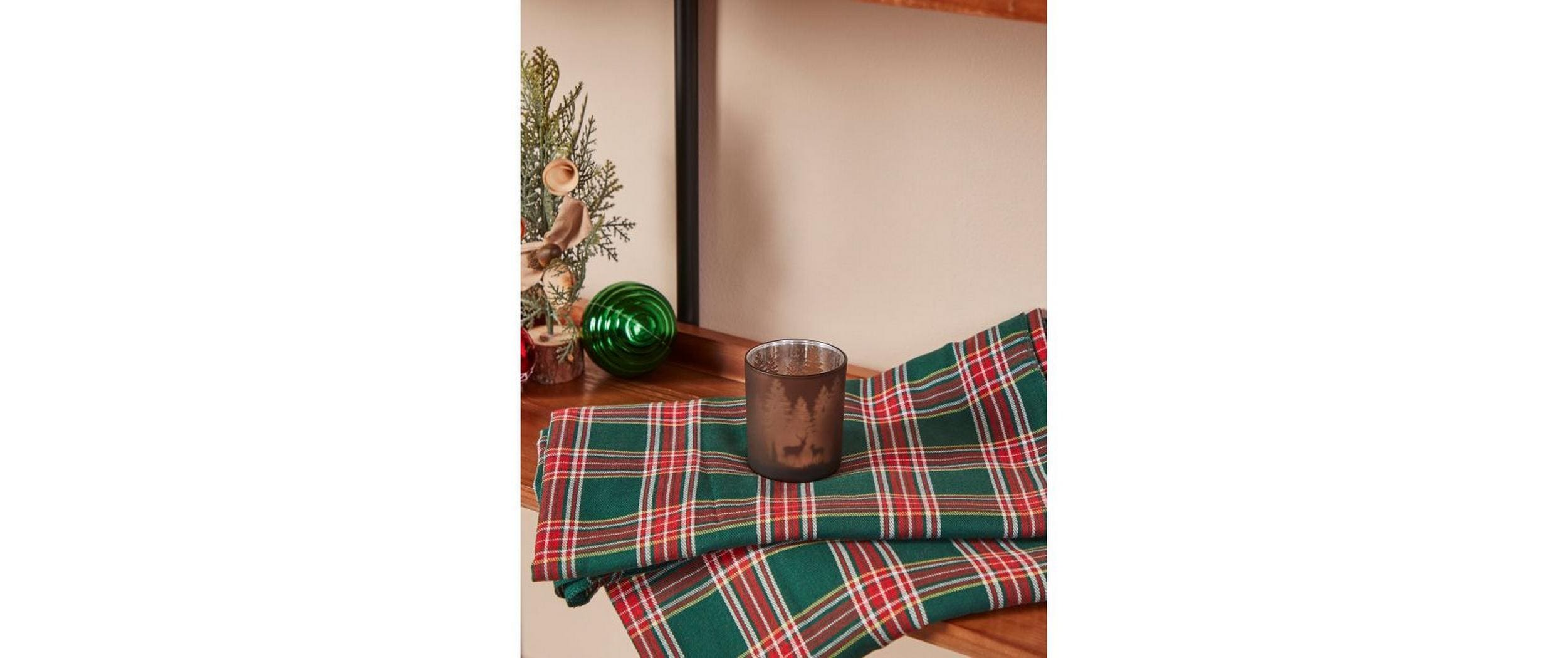 EGLO Winterlandschaft Lukut 8 cm Dunkelbraun, Glas