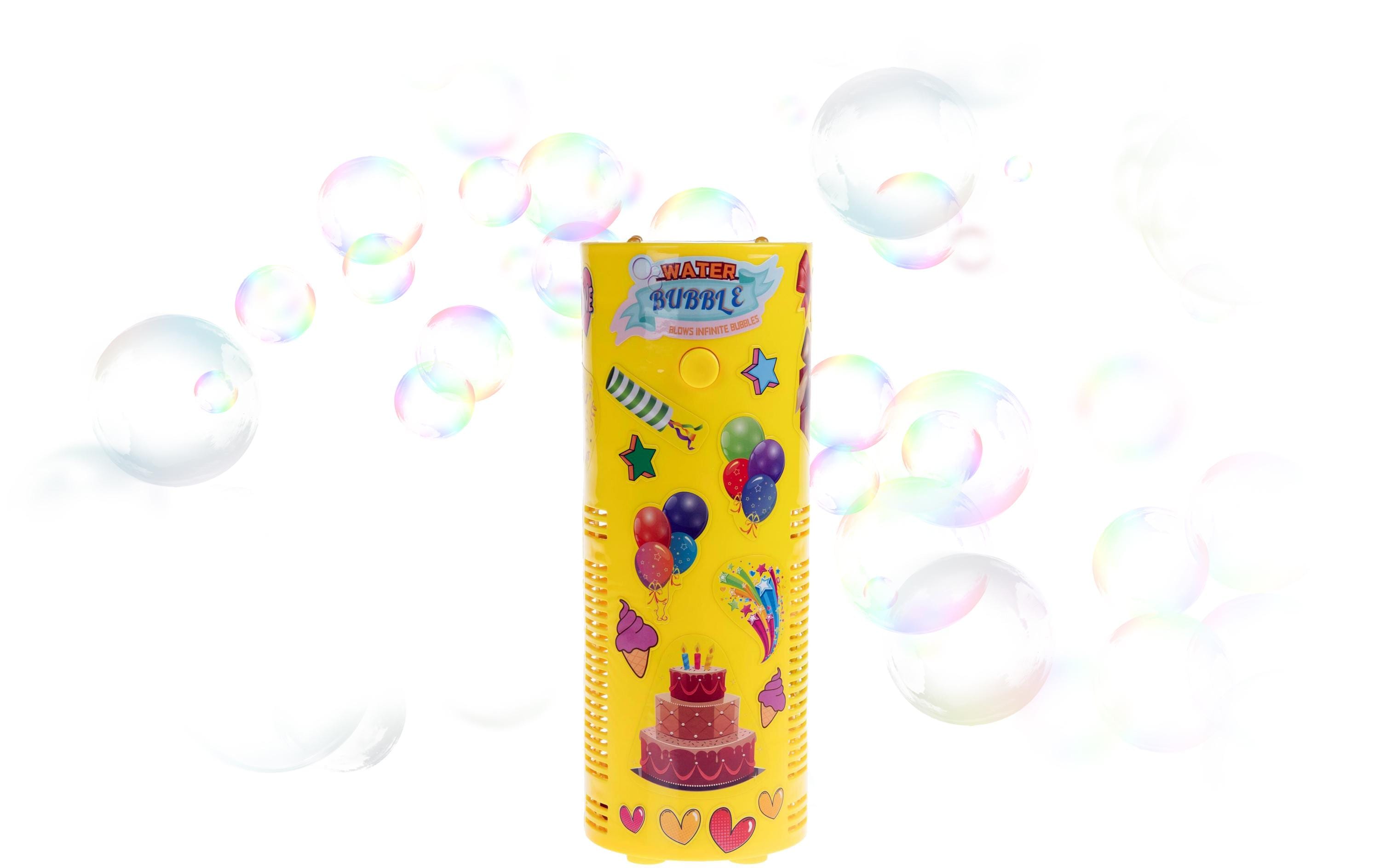 FTM Partyaccessoire Seifenblasenmaschine Gelb