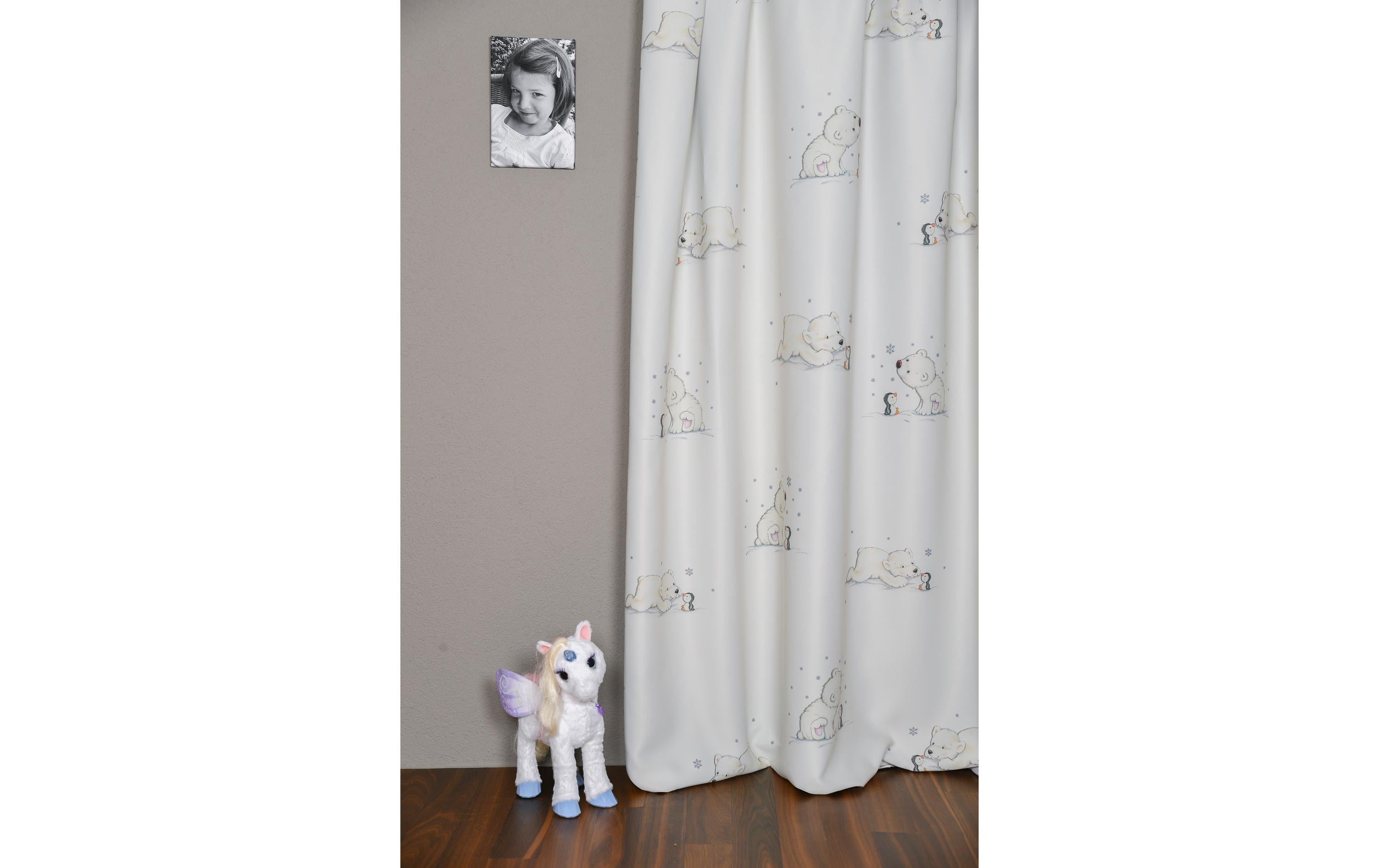 Kindervorhang.ch Verdunklungsvorhang Lars 140 cm x 260 cm