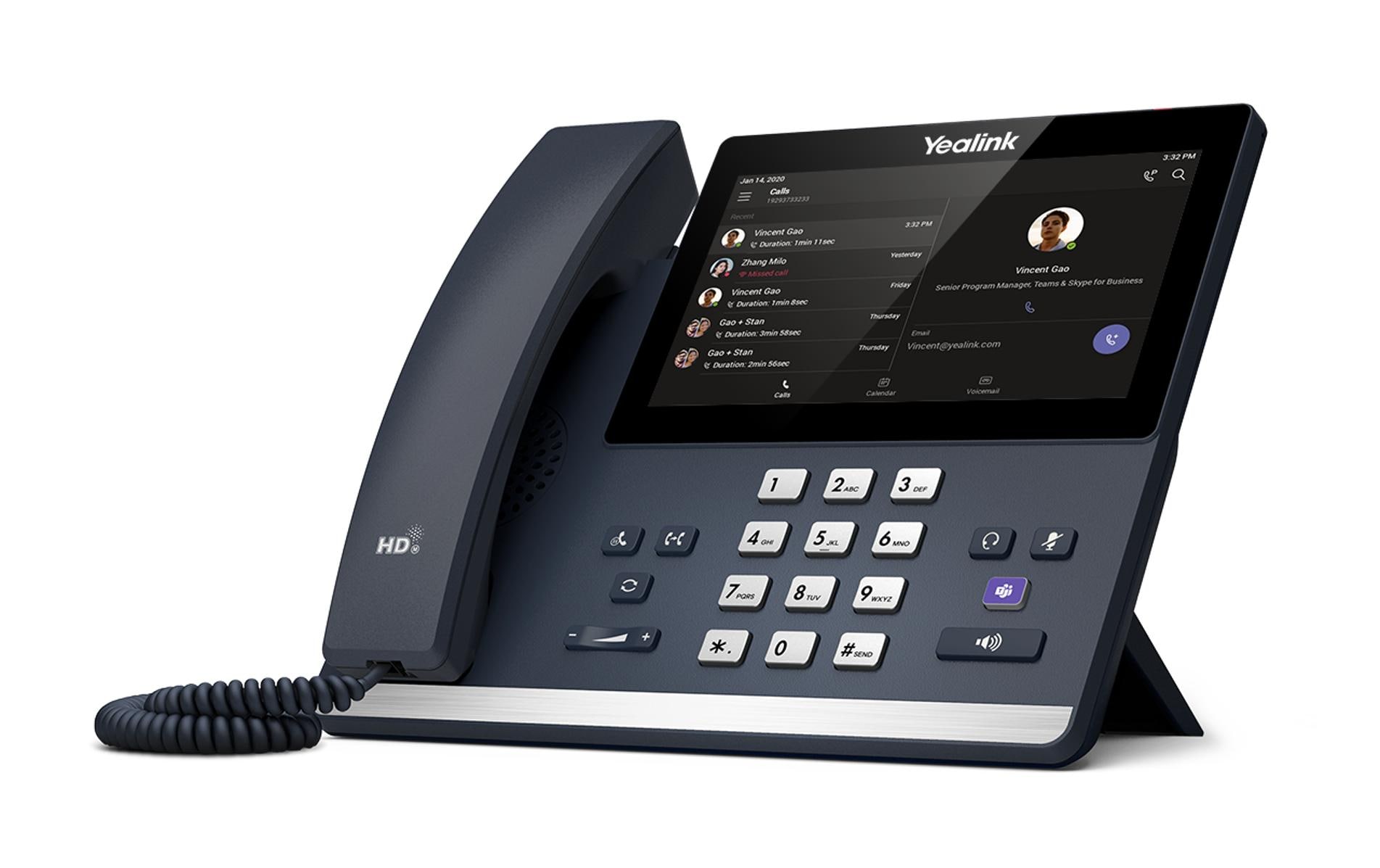 Yealink Tischtelefon MP56 E2 Microsoft Teams Schwarz Yealink Tischtelefon MP56 E2 Microsoft Teams Schwarz