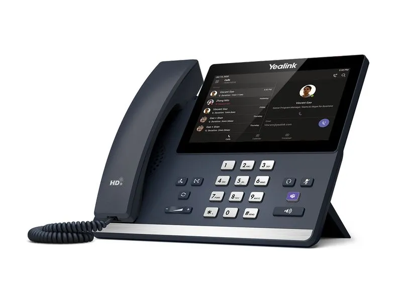 Yealink Tischtelefon MP56 E2 Microsoft Teams Schwarz