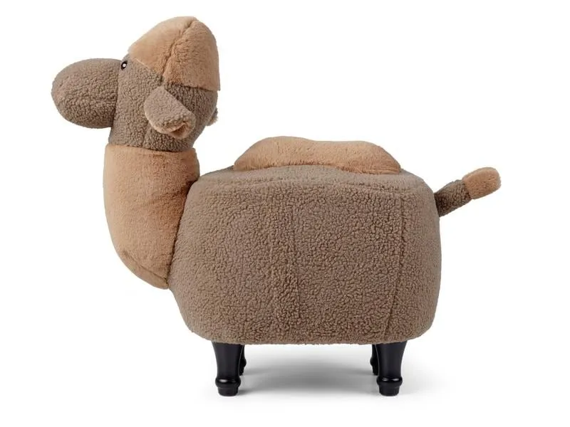 zoosy Kinderhocker Kamel Gustav Braun zoosy Kinderhocker Kamel Gustav Braun