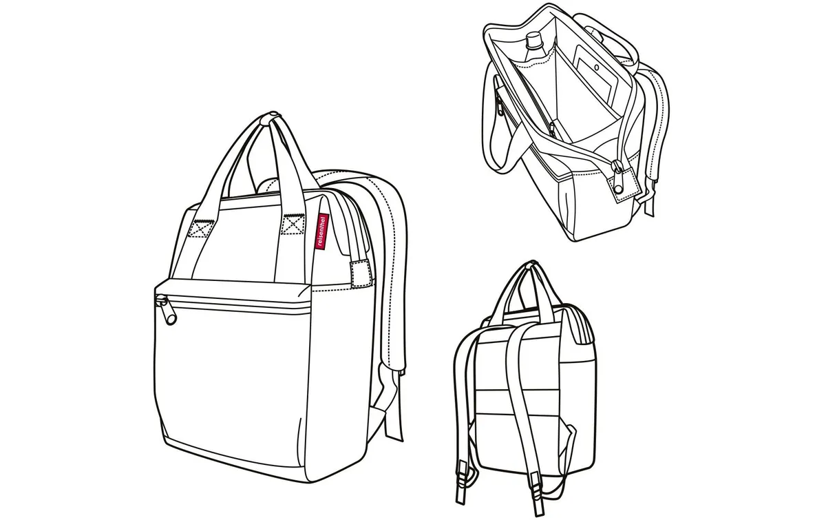 Reisenthel Rucksack Allrounder R Paisley Black Reisenthel Rucksack Allrounder R Paisley Black