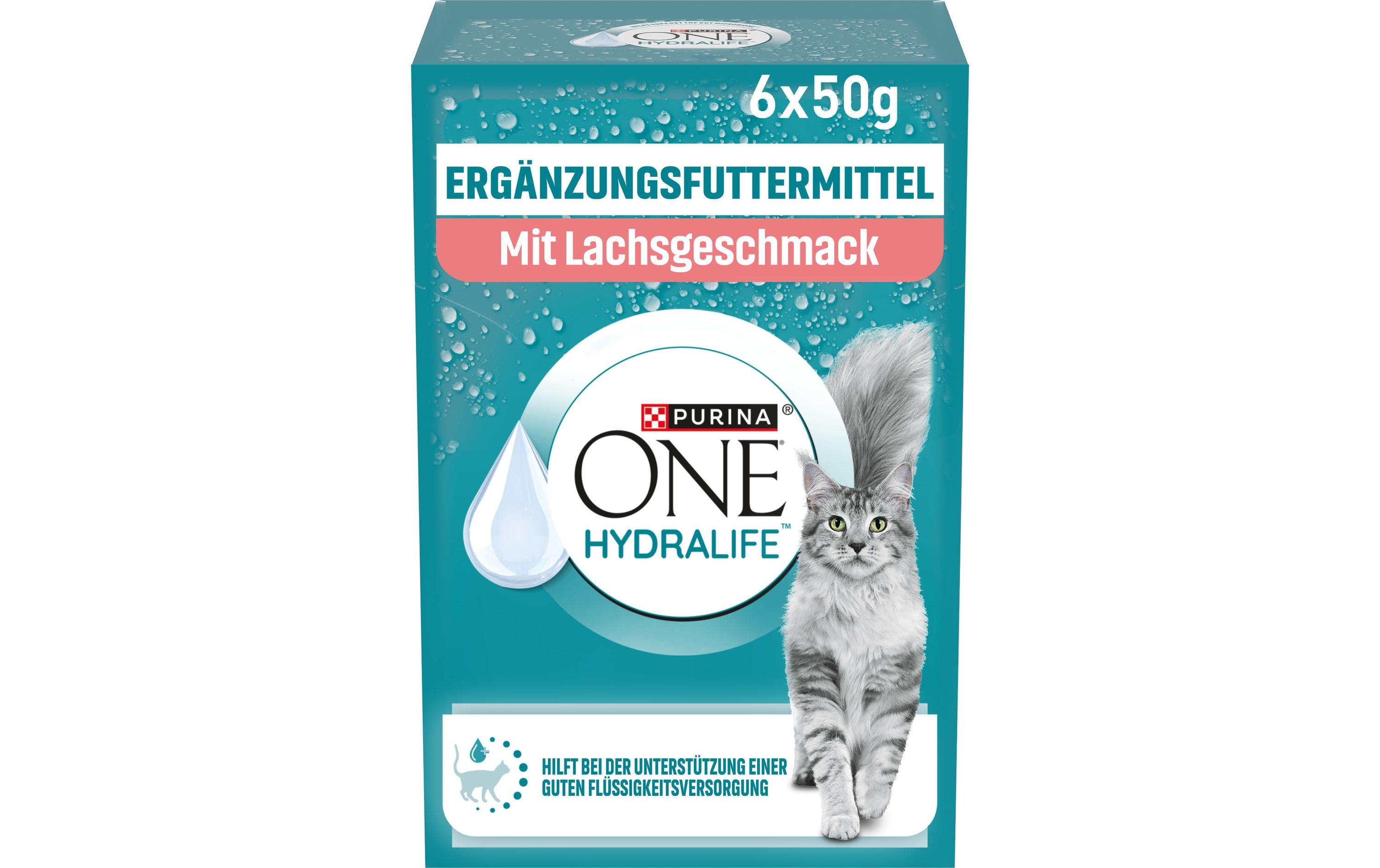 Purina ONE Hydralife Lachs 6 x 50 g Purina ONE Hydralife Lachs 6 x 50 g
