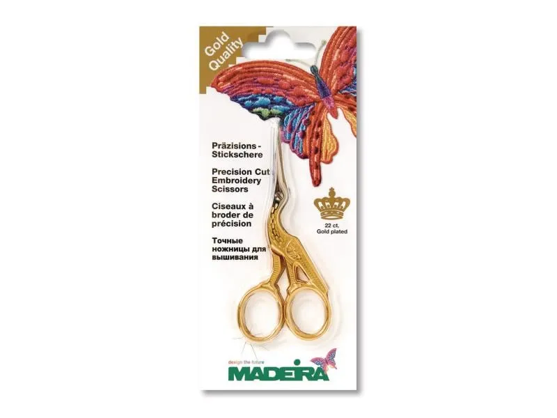 Madeira Stickzubehör Präzisions-Stickschere 1 Stück Madeira Stickzubehör Präzisions-Stickschere 1 Stück