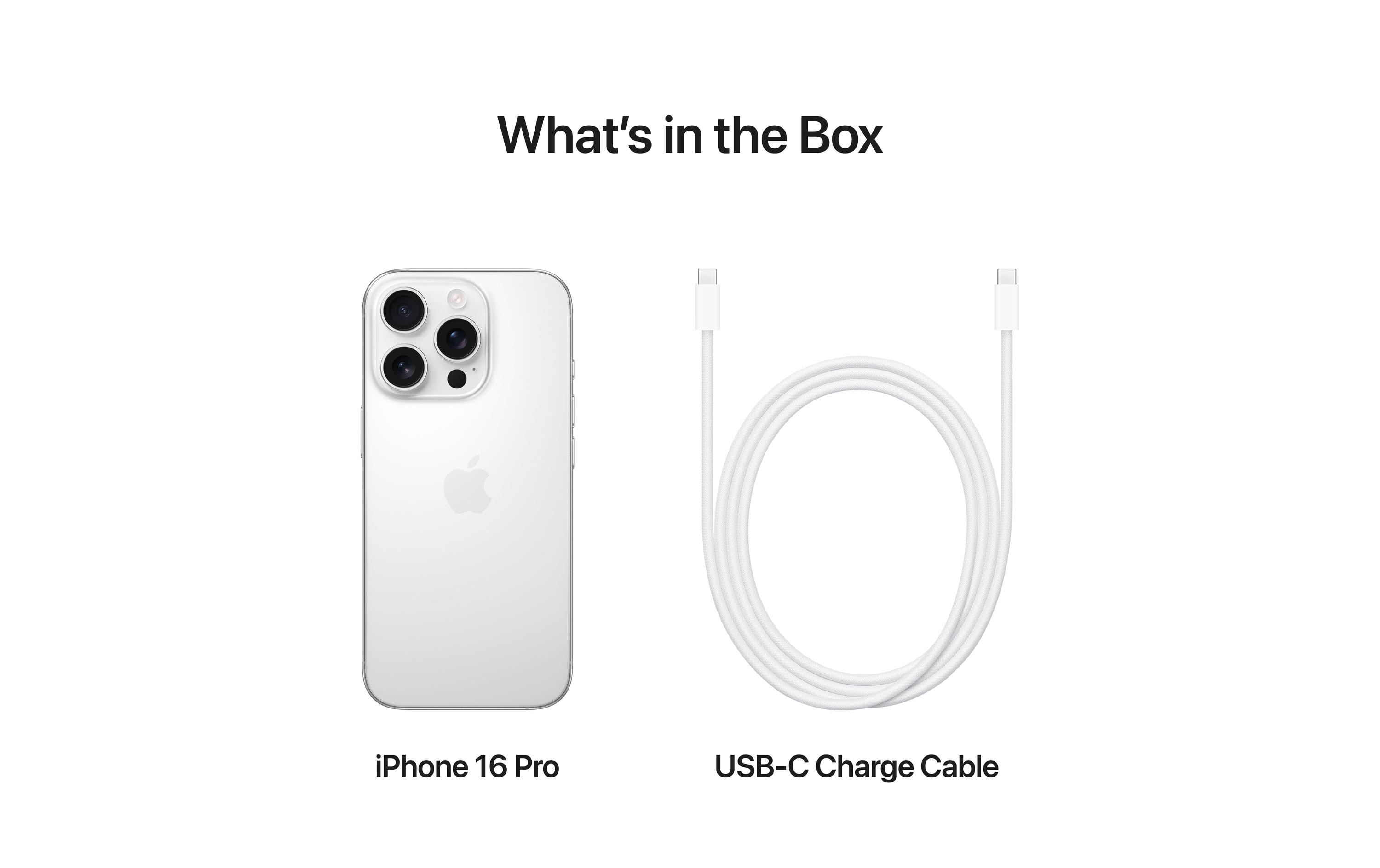 Apple iPhone 16 Pro 1000 GB Titan Weiss