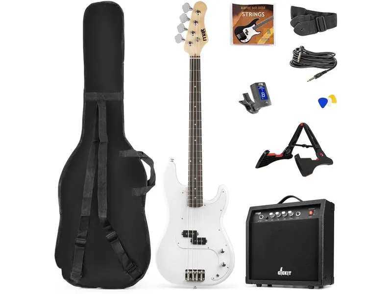 MAX E-Bass GigKit Weiss MAX E-Bass GigKit Weiss