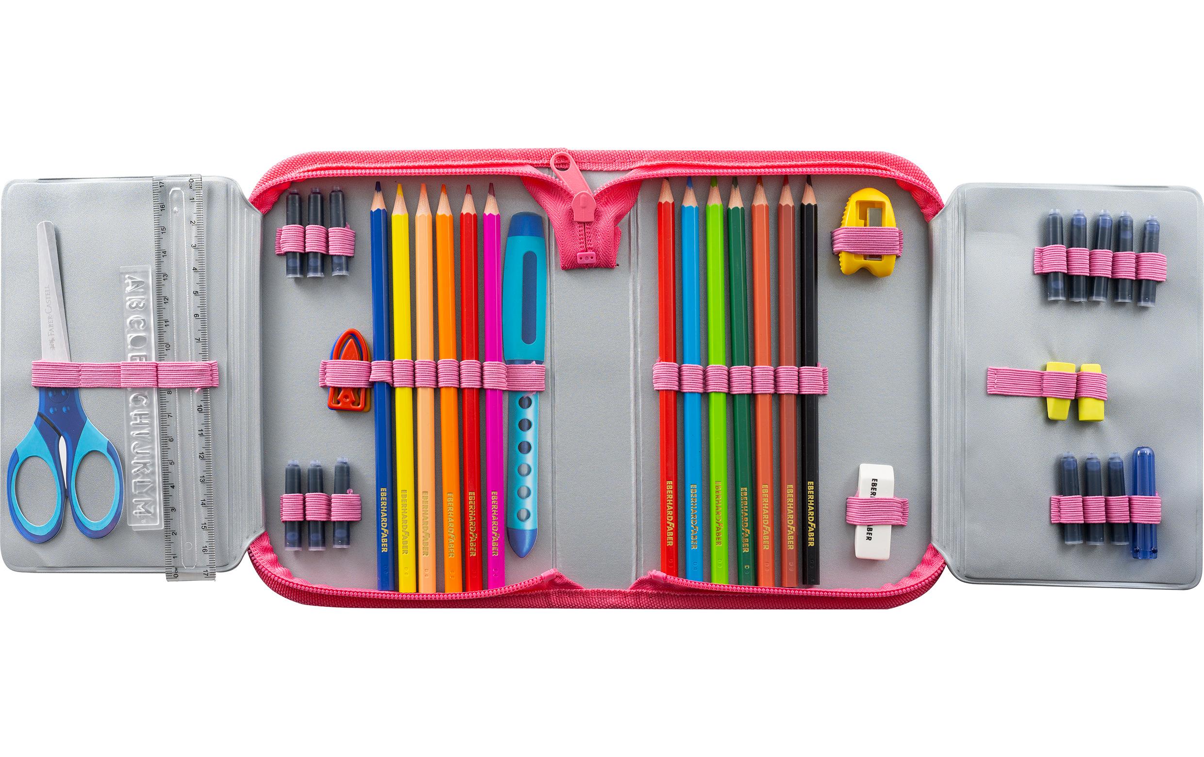 Eberhard Faber Etui Katze 42-teilig, Pink