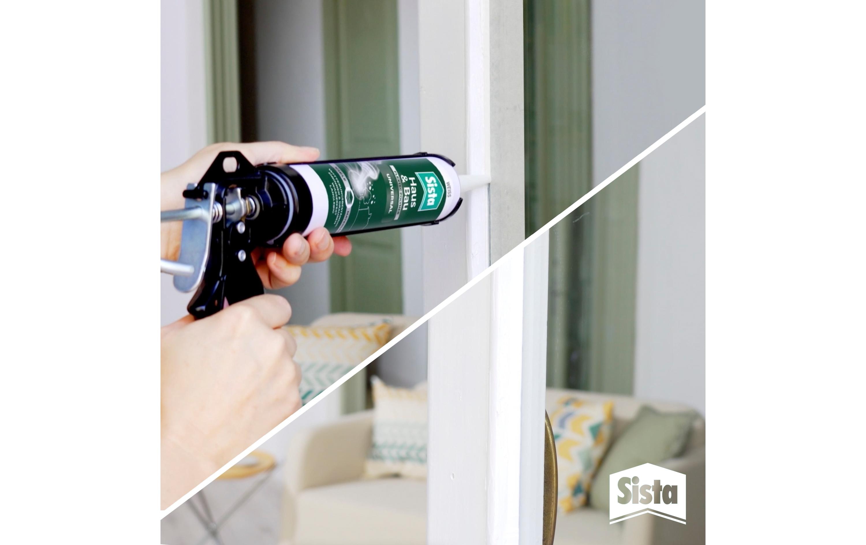 Sista Dichtmasse Haus & Bau Universal Transparent, 280 ml