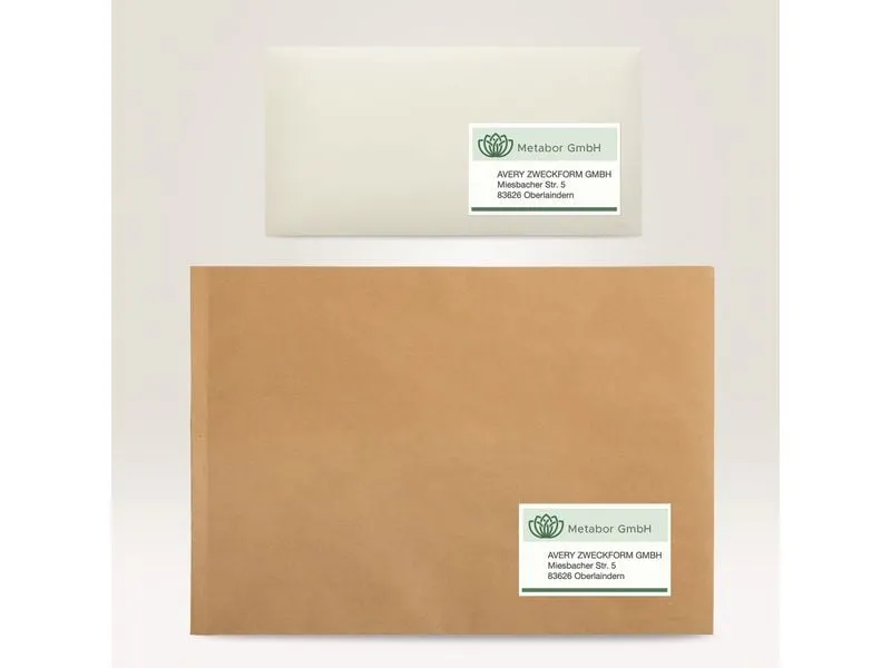 Avery Zweckform Adressetiketten 99.1 x 33.9 mm, 100 Blatt Avery Zweckform Adressetiketten 99.1 x 33.9 mm, 100 Blatt