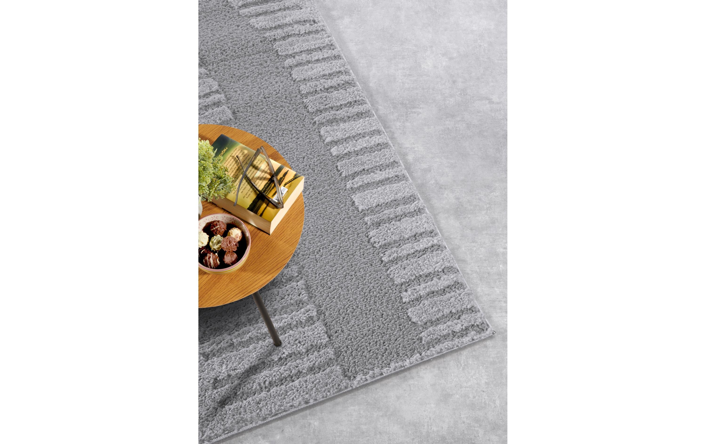 Elle Decoration Teppich Bartoux 120 cm x 170 cm, Light Grey