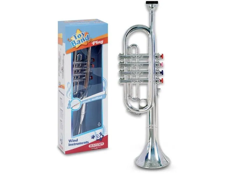 Bontempi Musikinstrument Trompete mit 4 Tasten Bontempi Musikinstrument Trompete mit 4 Tasten