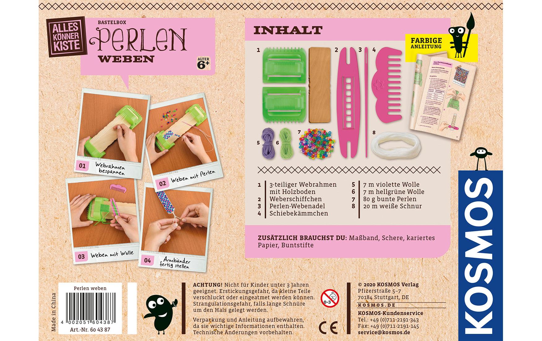 Kosmos Bastelbox Perlen Weben Kosmos Bastelbox Perlen Weben